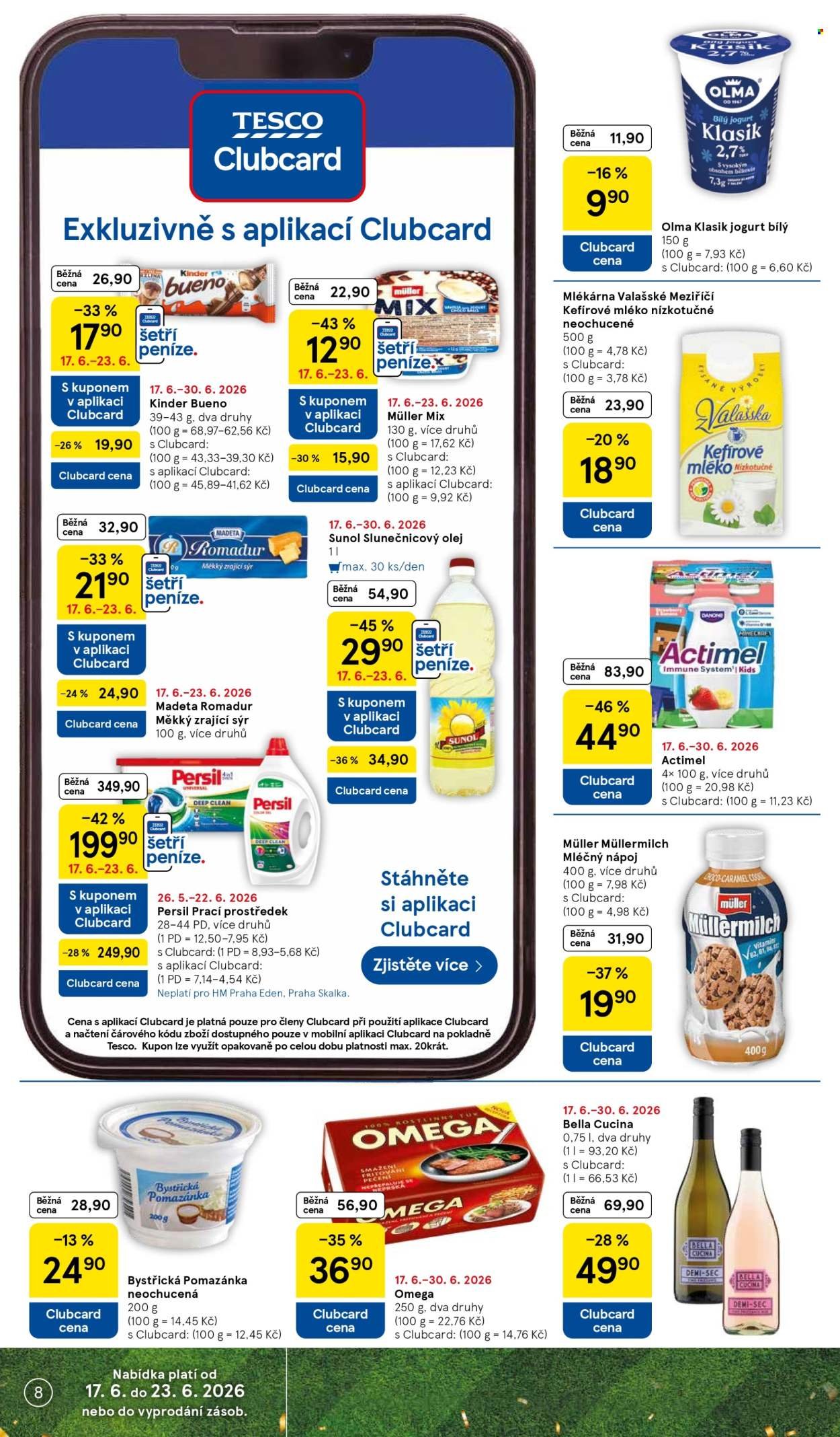 TESCO leták - Vaše šance skórovat