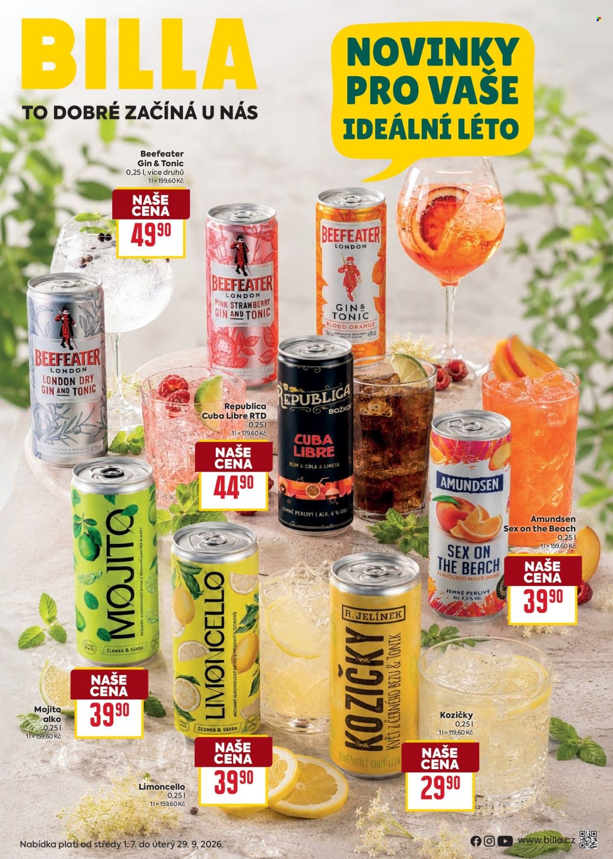 BILLA leták - Alko novinky