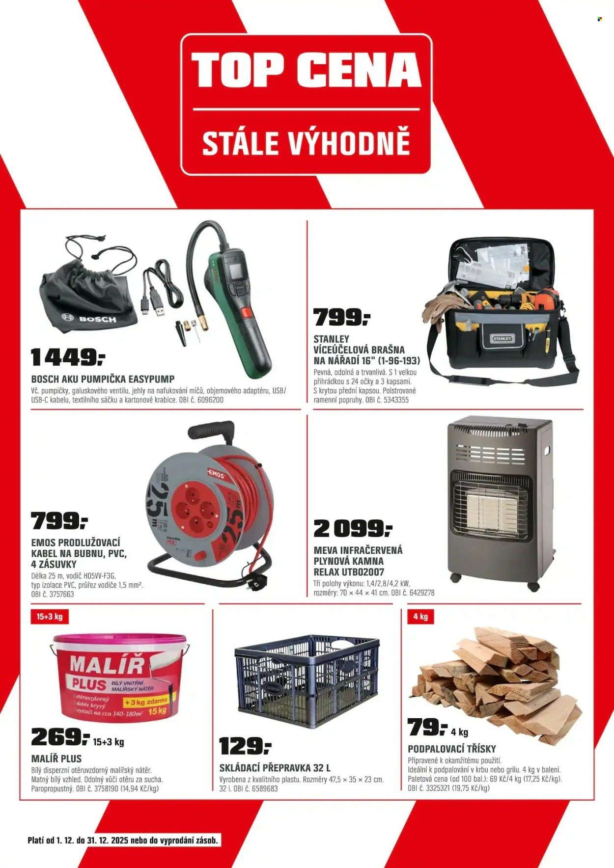 OBI leták - Ať každá Váš projekt ožije v roce 2026! (2025-12-01 - 2025-12-31)