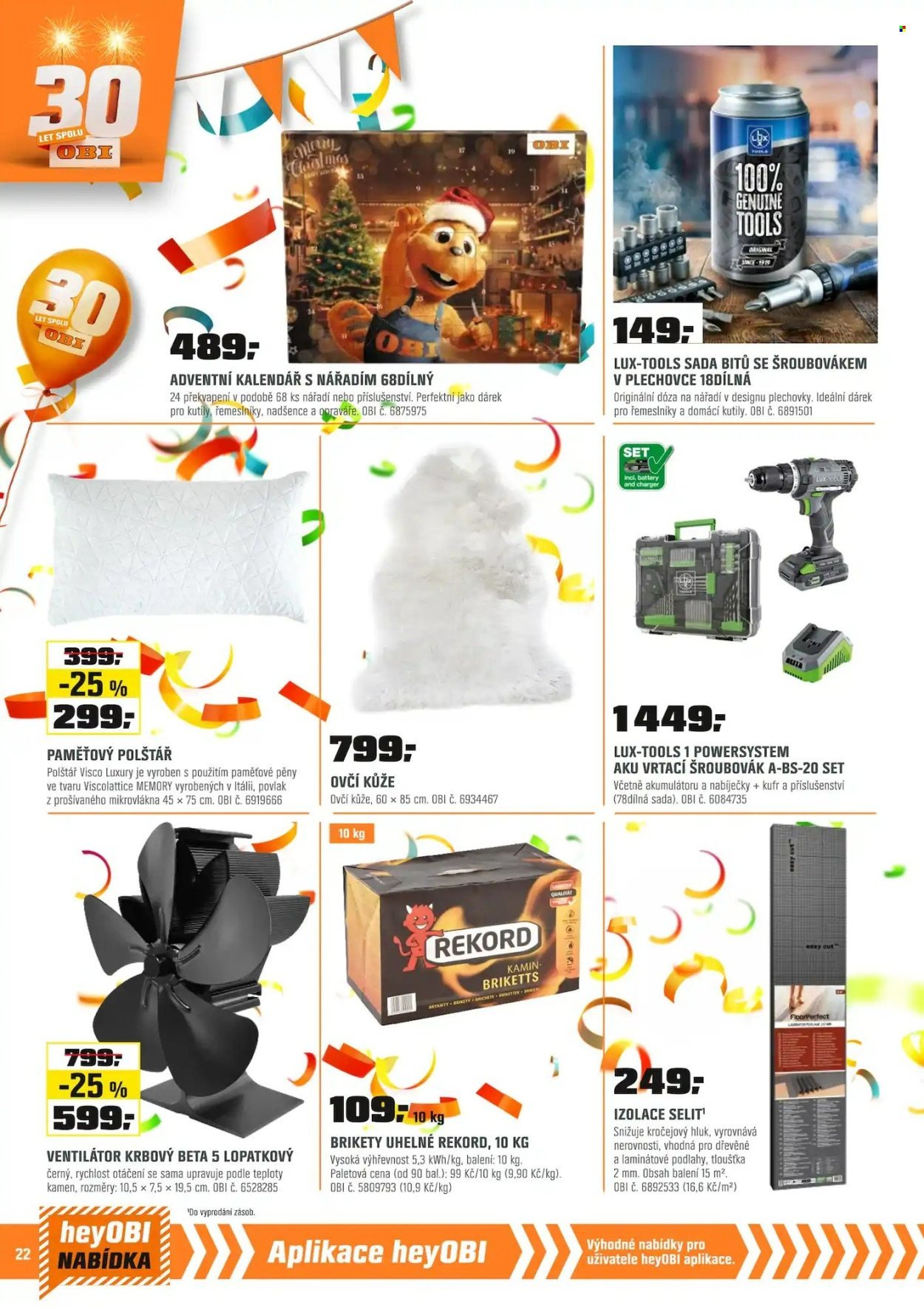 OBI leták - Ať každá Váš projekt ožije v roce 2026! (2025-12-01 - 2025-12-31)