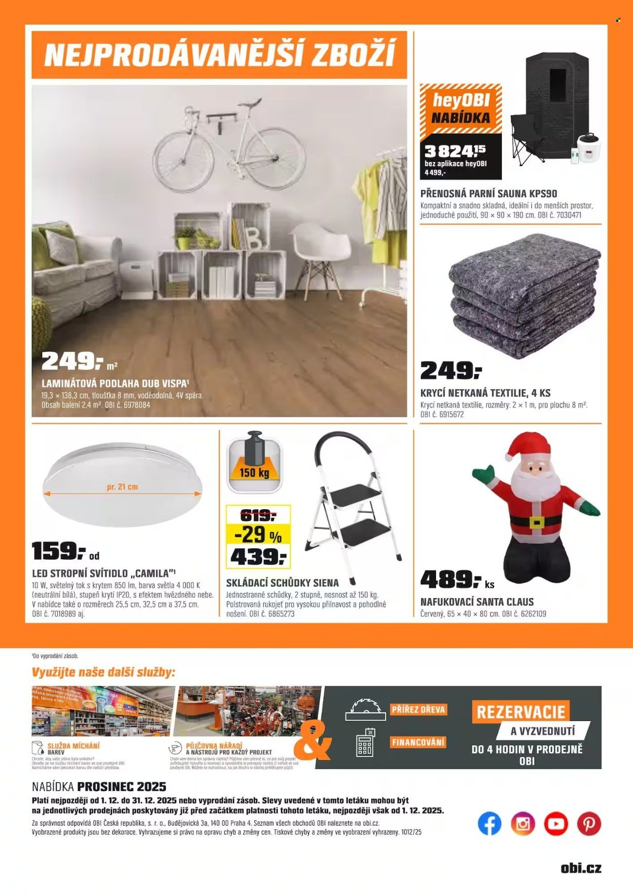 OBI leták - Ať každá Váš projekt ožije v roce 2026! (2025-12-01 - 2025-12-31)