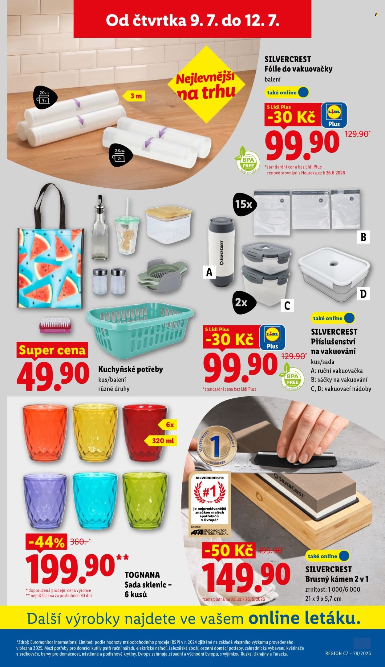 LIDL leták - Spotřební zboží
