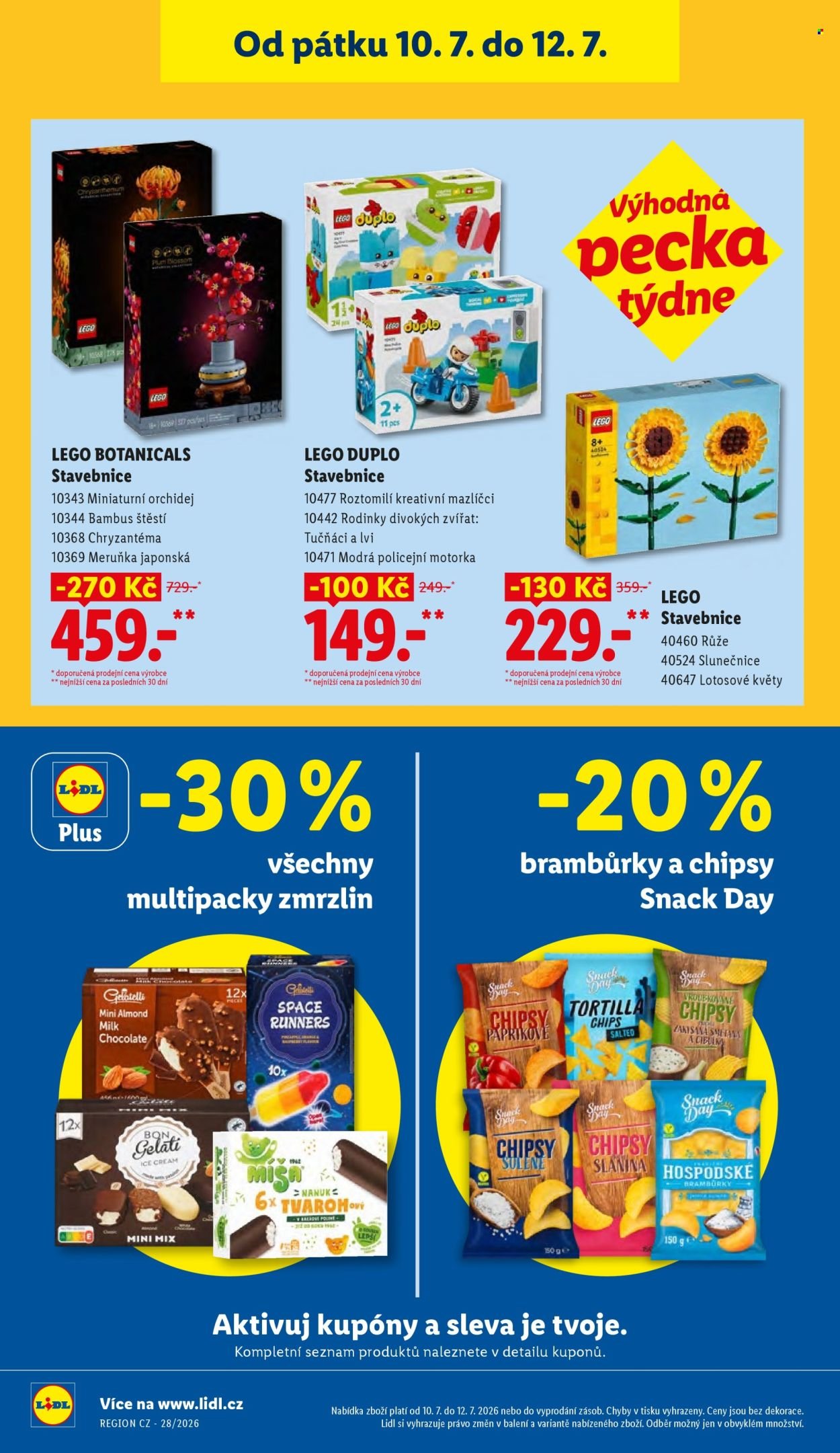 LIDL leták - Spotřební zboží