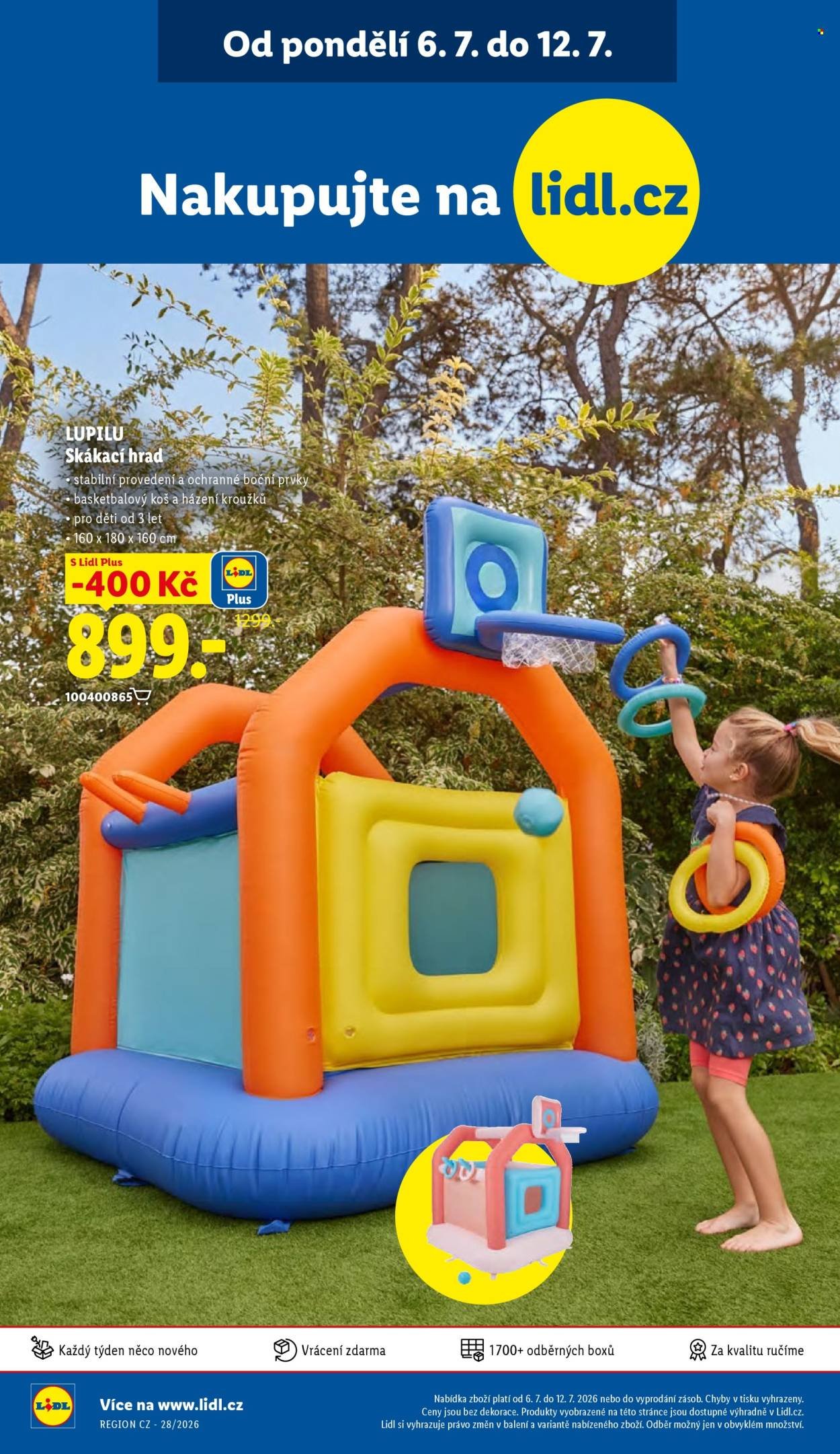 LIDL leták - Spotřební zboží