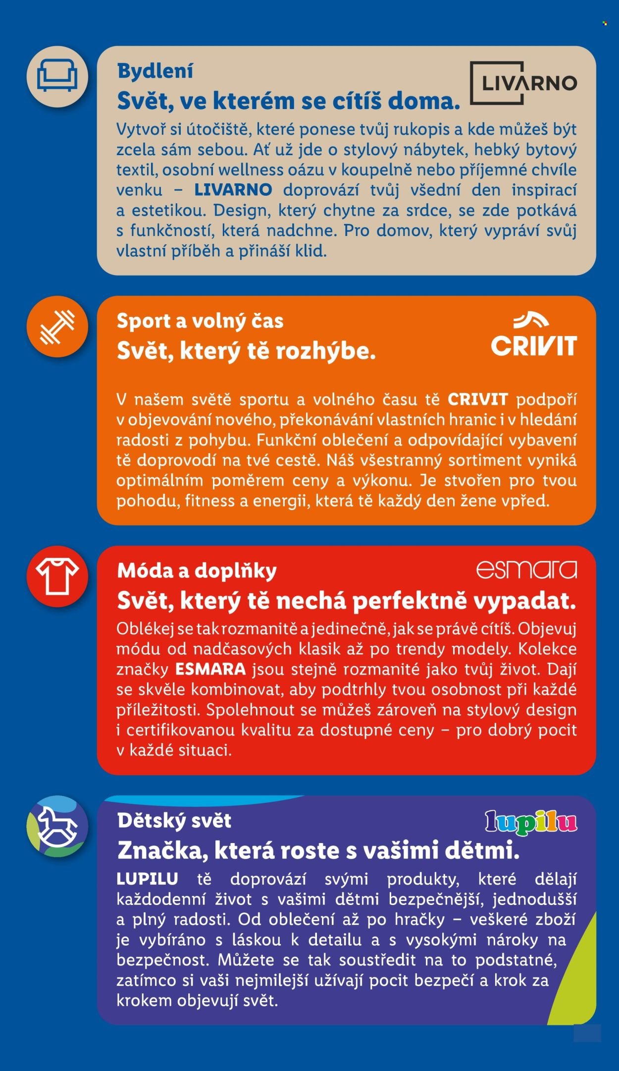 LIDL leták - Spotřební zboží