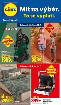 LIDL leták - Spotřební zboží