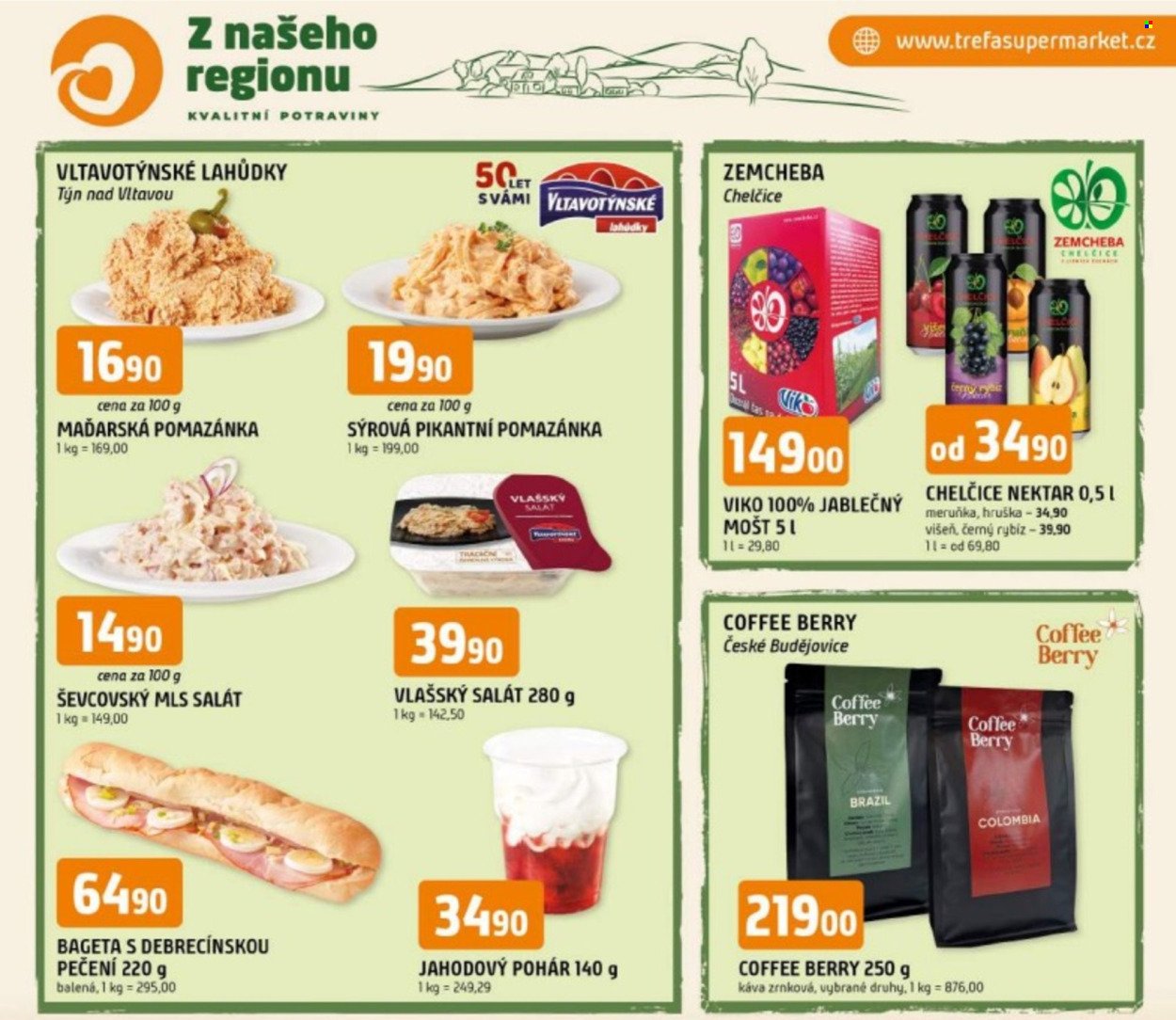 TREFA COOP leták - Od středy 2.9.2026