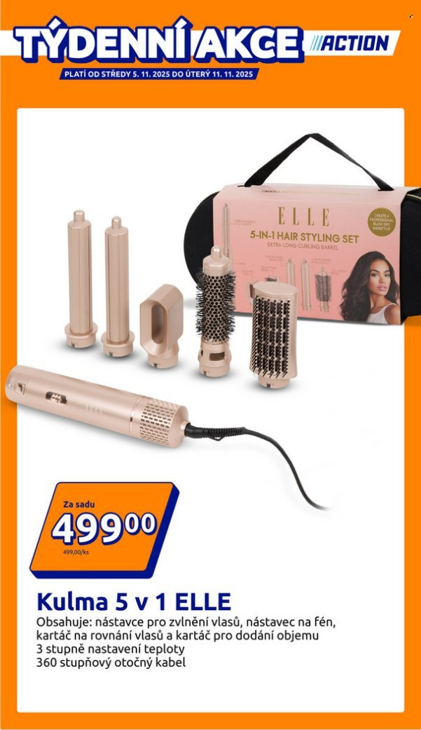 ACTION leták - Od středy 5.11.2025 (2025-11-05 - 2025-11-11)
