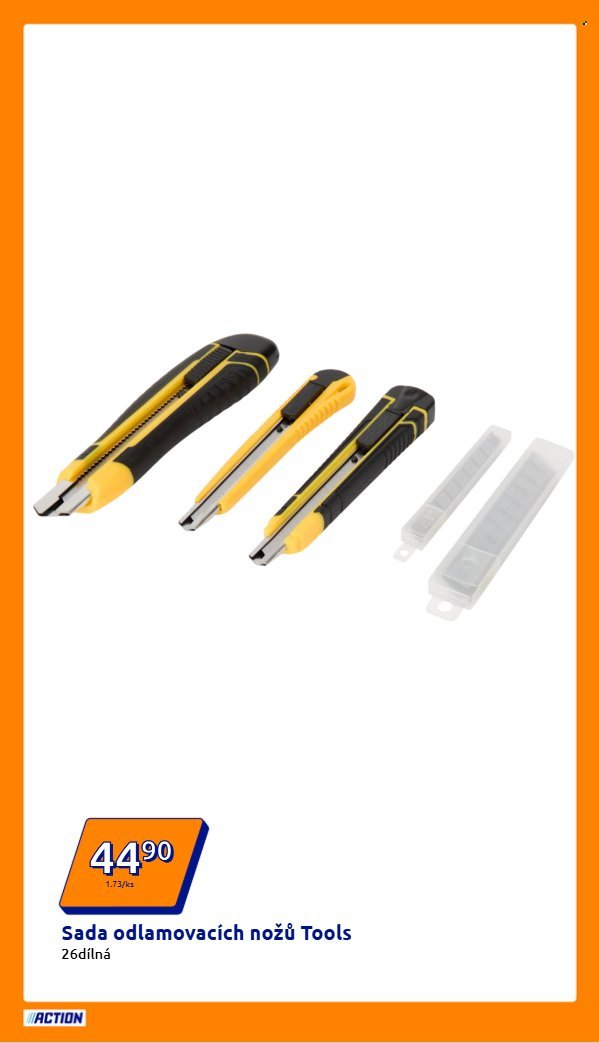 ACTION leták - Od středy 5.11.2025 (2025-11-05 - 2025-11-11)