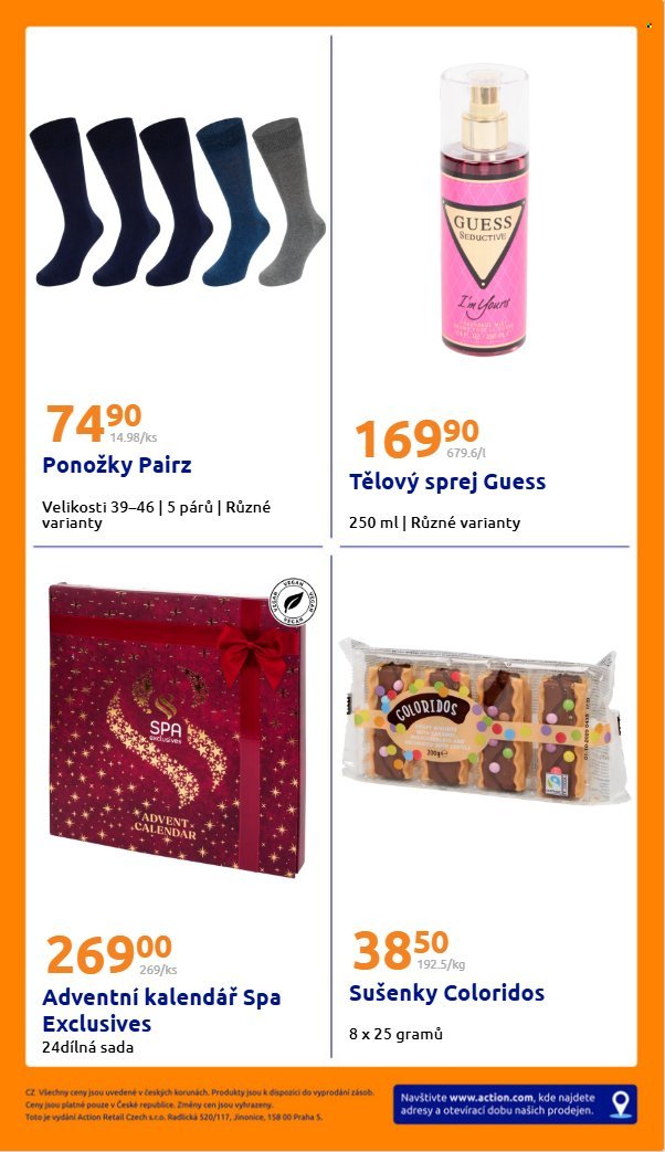 ACTION leták - Od středy 5.11.2025 (2025-11-05 - 2025-11-11)
