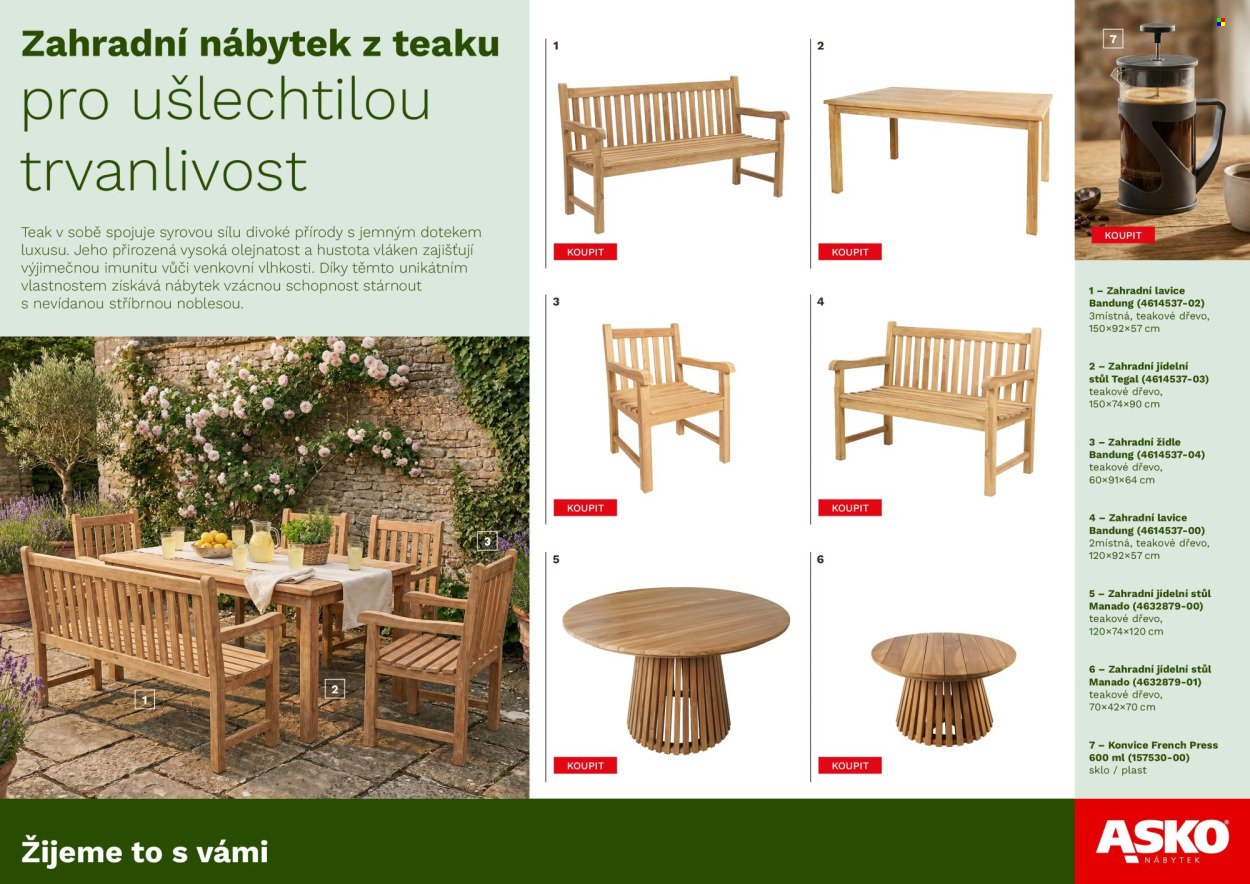 ASKO leták - Zahradní katalog 2026