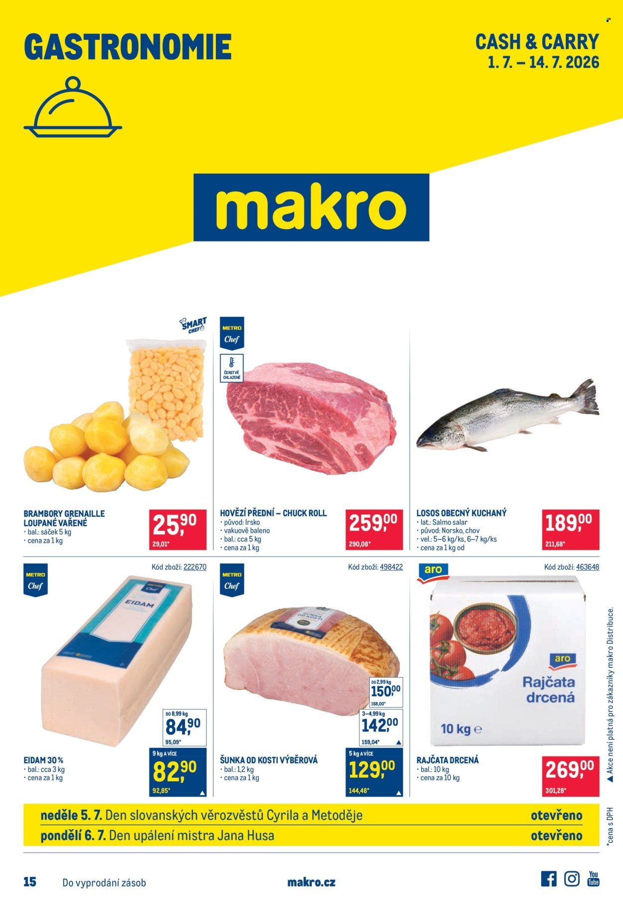 MAKRO leták - Gastronomie