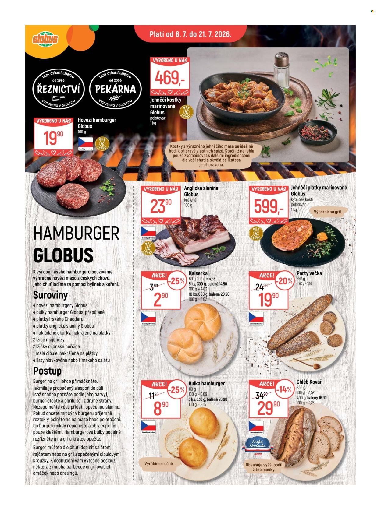 GLOBUS leták - Od středy 8.7.2026