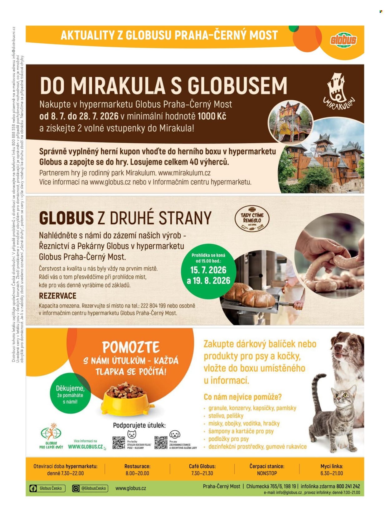 GLOBUS leták - Od středy 8.7.2026