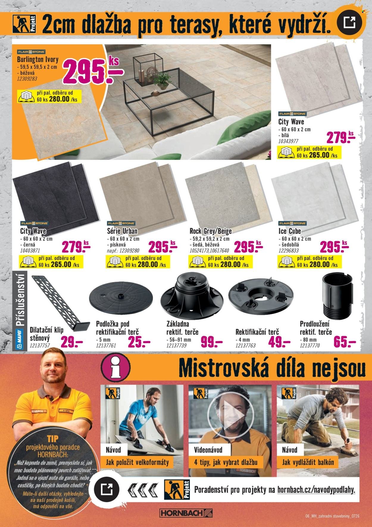 HORNBACH leták - Váš další projekt - Zahradní stavebniny