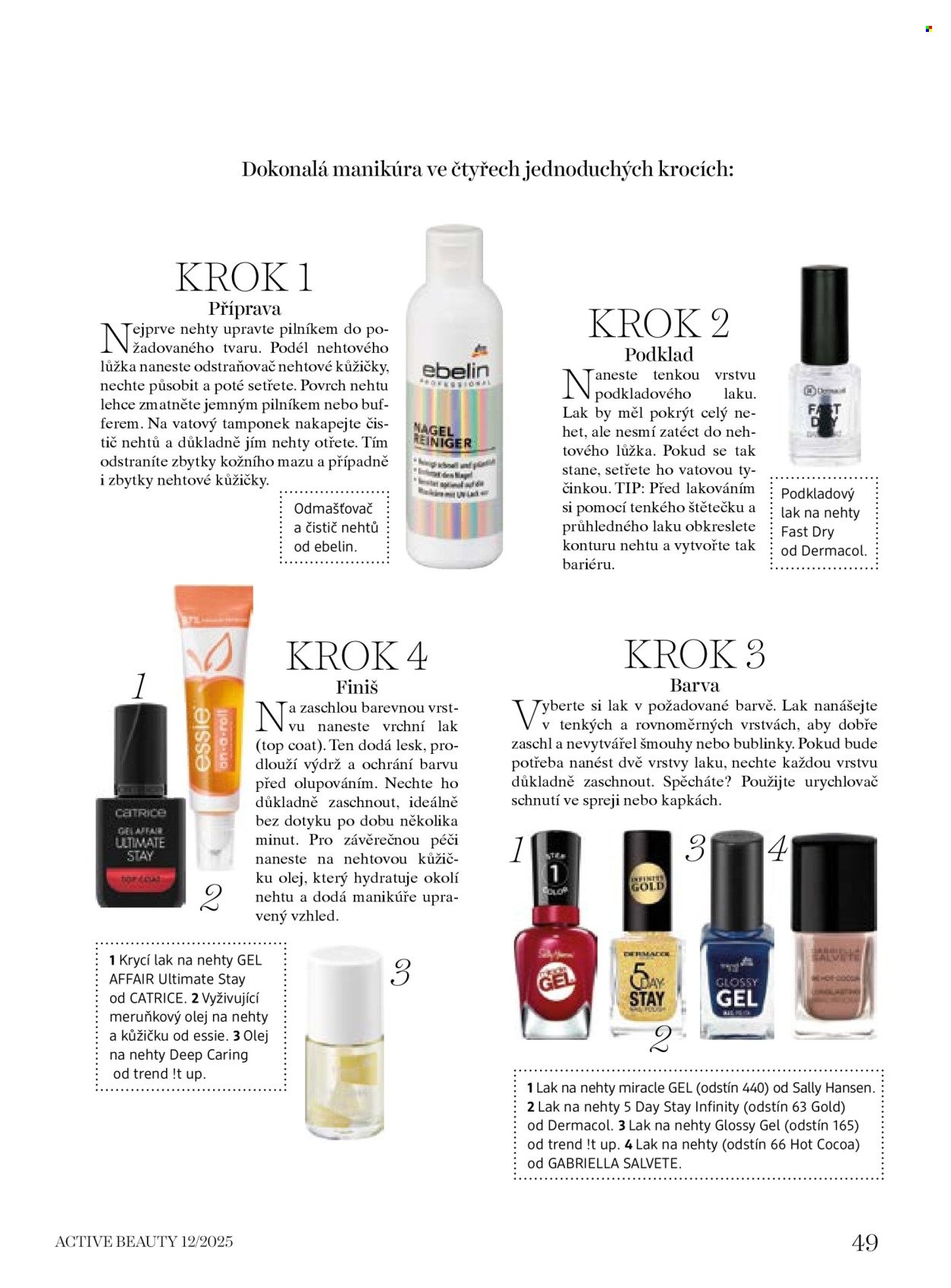 DM DROGERIE leták - Active Beauty (2025-12-05 - 2026-01-15)