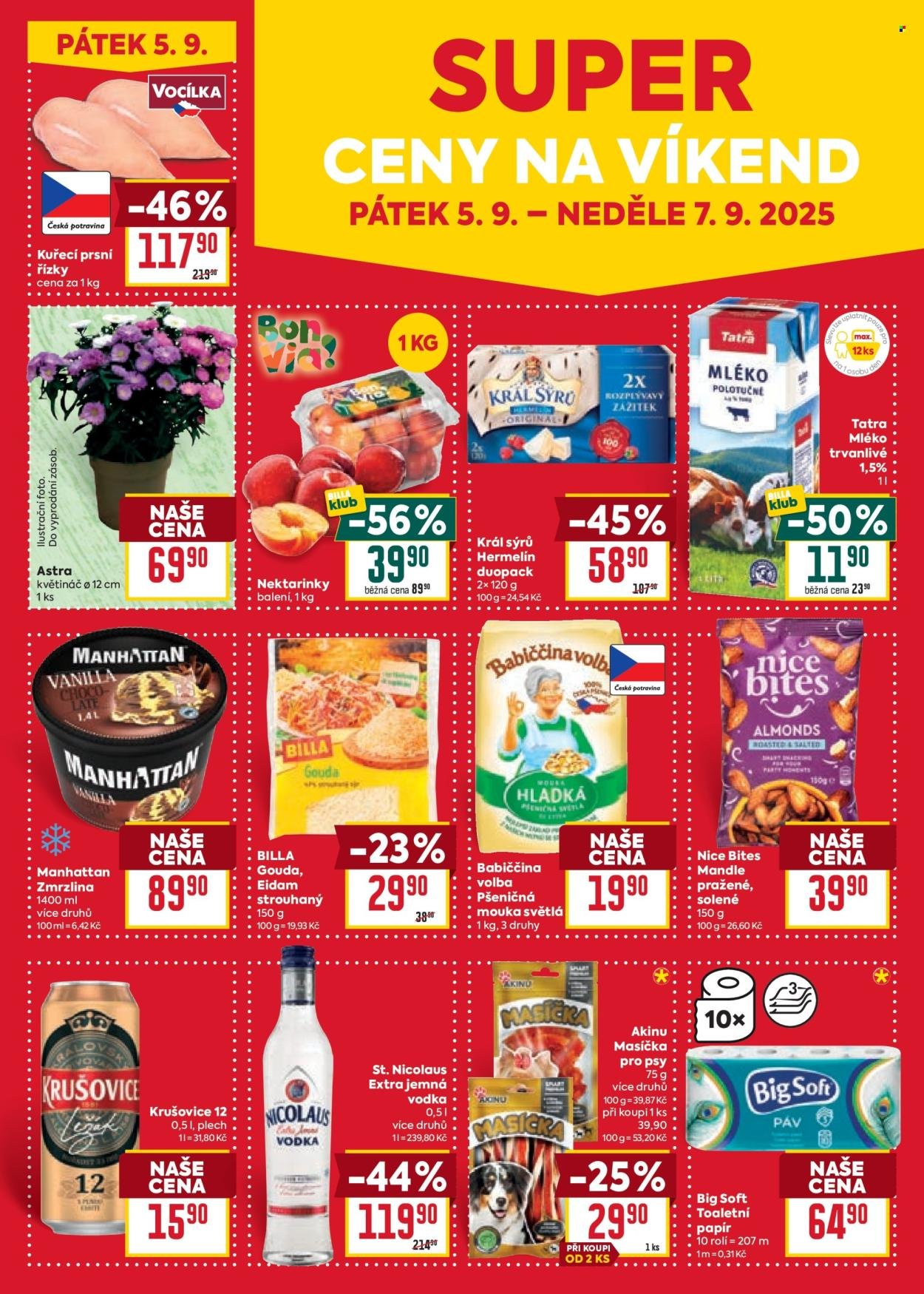 BILLA leták - Velký leták (2025-09-03 - 2025-09-09)