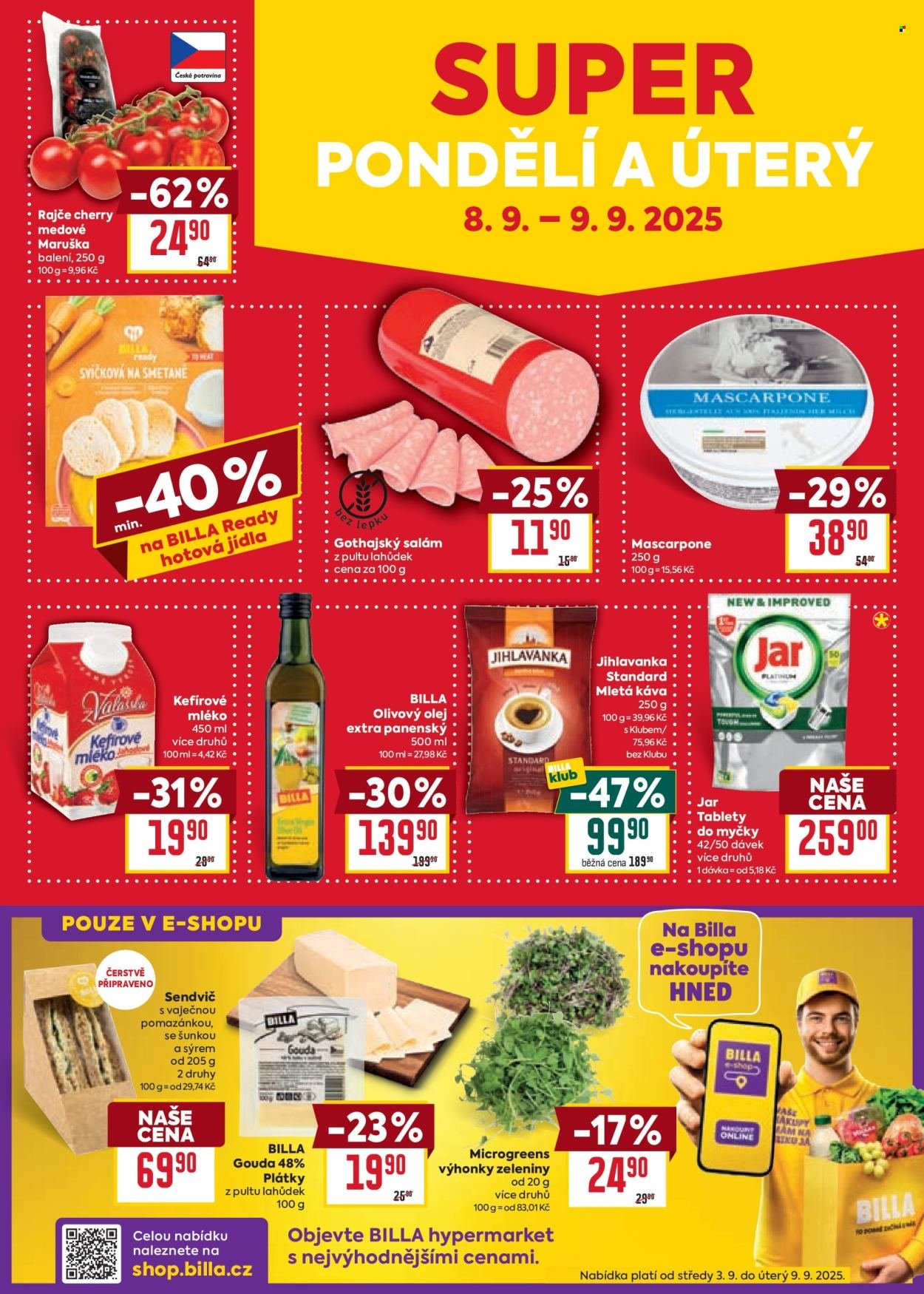 BILLA leták - Velký leták (2025-09-03 - 2025-09-09)