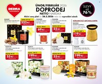 DEDRA leták - Doprodej (2026-02-01 - 2026-02-28)