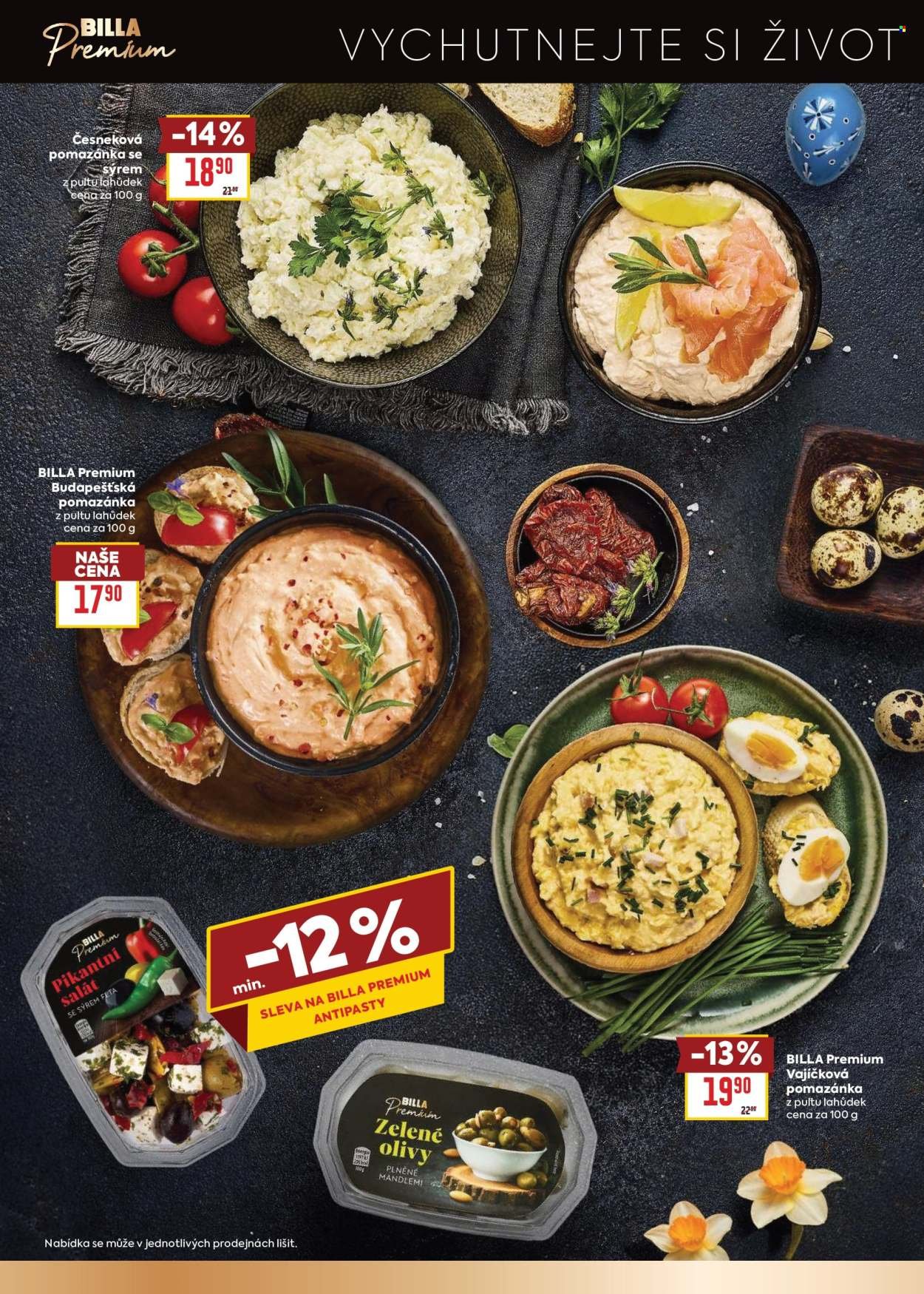 BILLA leták - Prémiové delikatesy (2026-03-04 - 2026-04-06)