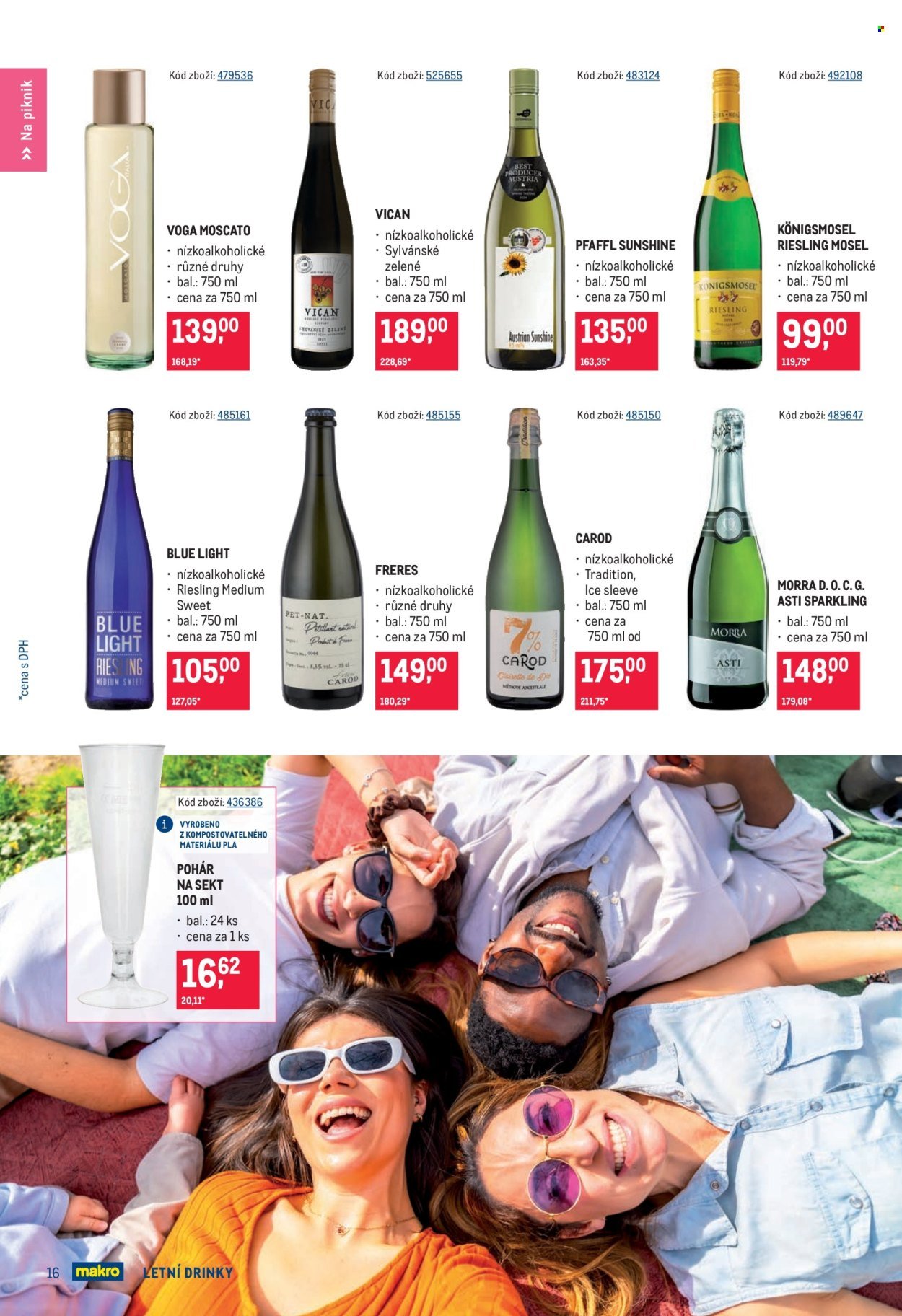 MAKRO leták - Letní drinky