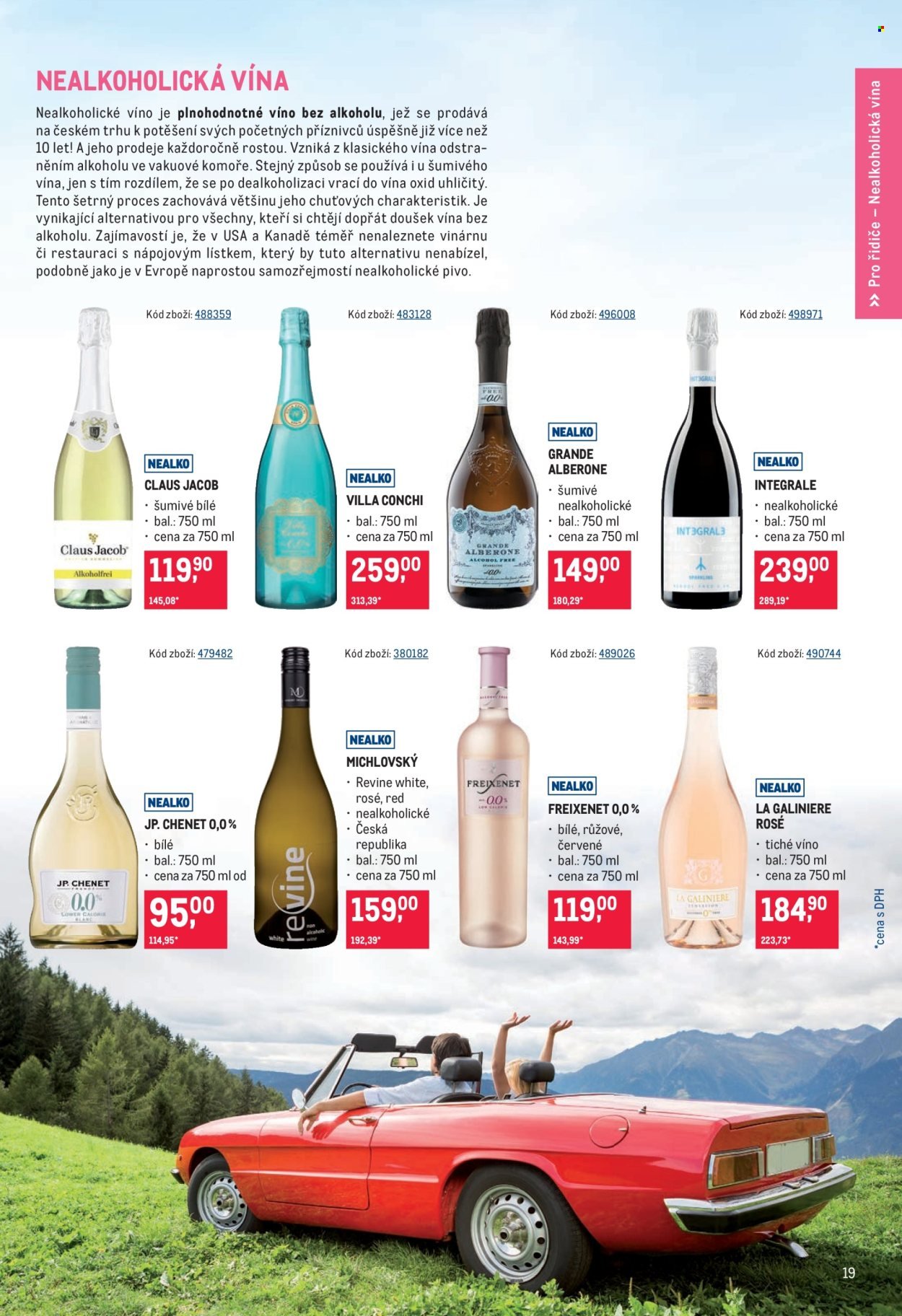 MAKRO leták - Letní drinky