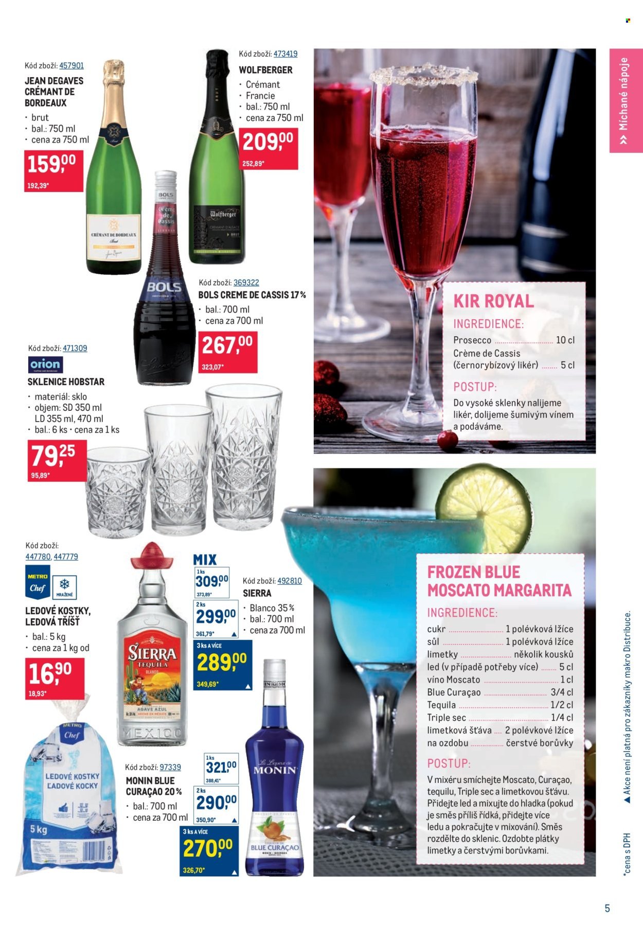 MAKRO leták - Letní drinky