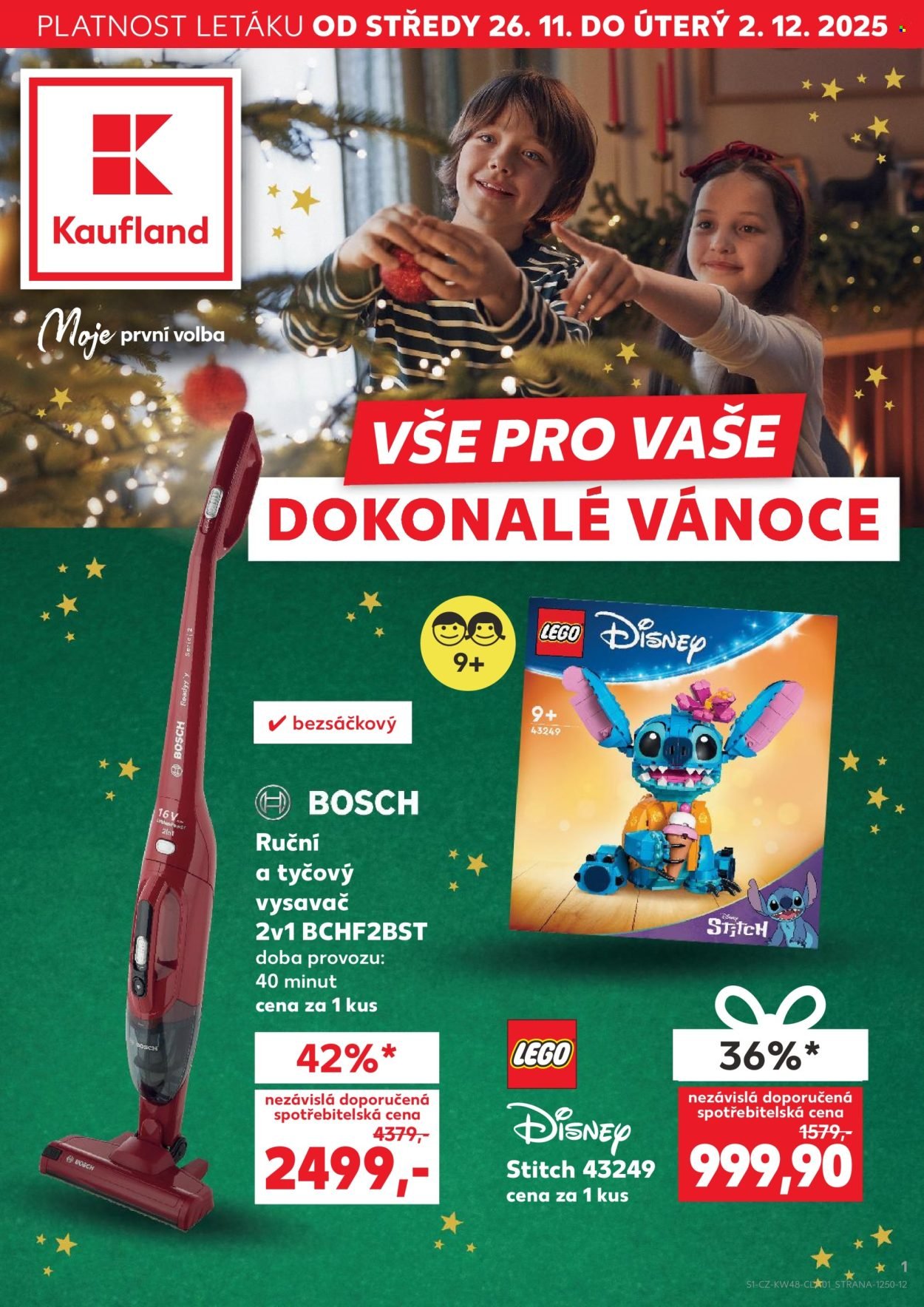 KAUFLAND leták - Vše pro Vaše dokonalé Vánoce (2025-11-26 - 2025-12-02)