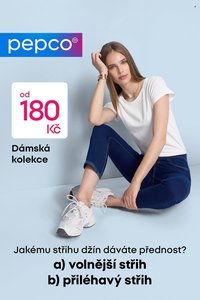 PEPCO leták - Jakému střihu džín dáváte přednost?