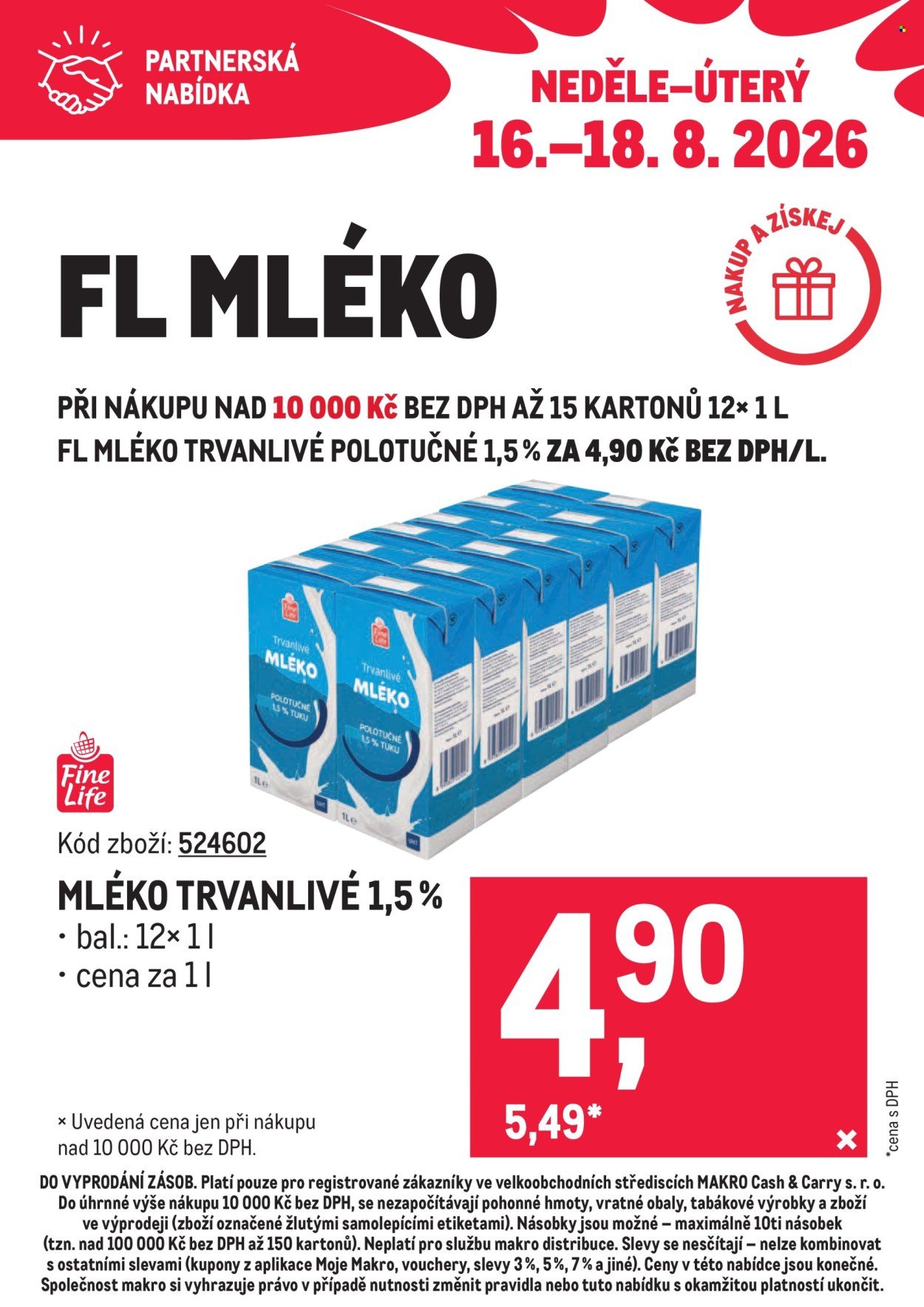 MAKRO leták - Partnerská nabídka