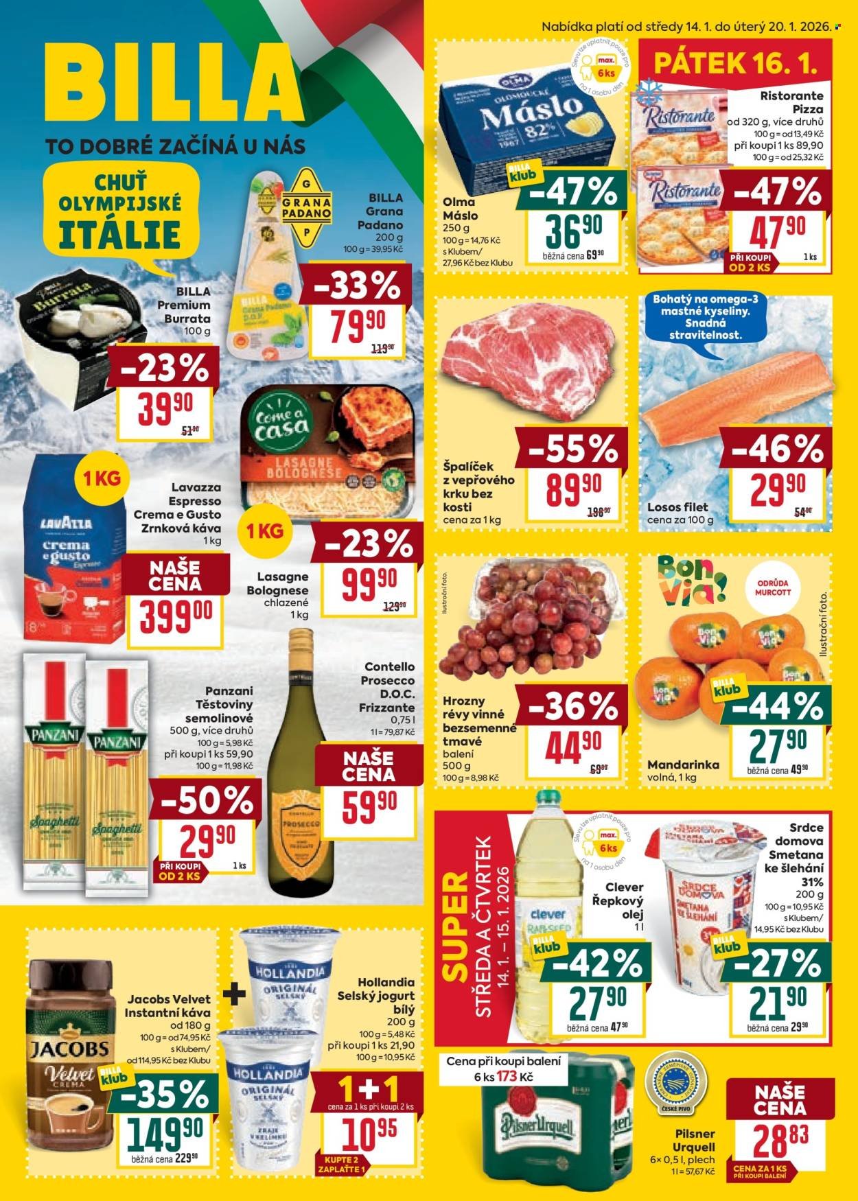 BILLA leták - Malý leták (2026-01-14 - 2026-01-20)