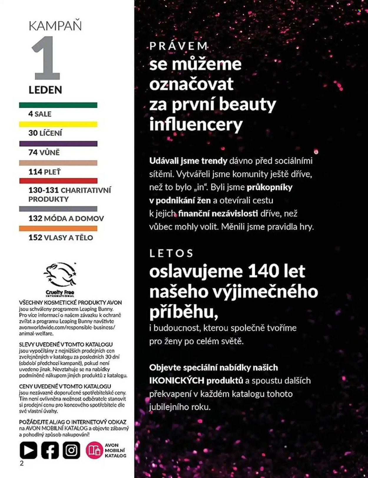 AVON leták - Katalog 1 (2026-01-01 - 2026-01-31)