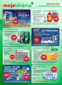 MOJELEKARNA.CZ leták - Akční leták (2026-03-14 - 2026-04-30)