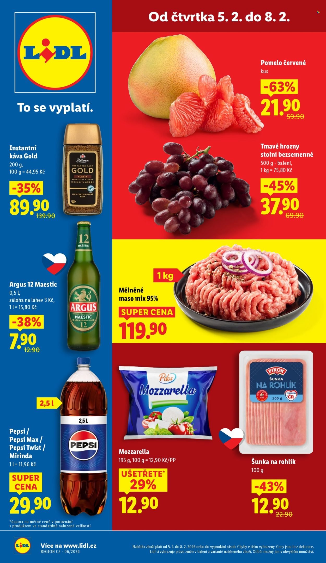 LIDL leták - Od čtvrtka 5.2.2026 (2026-02-05 - 2026-02-08)