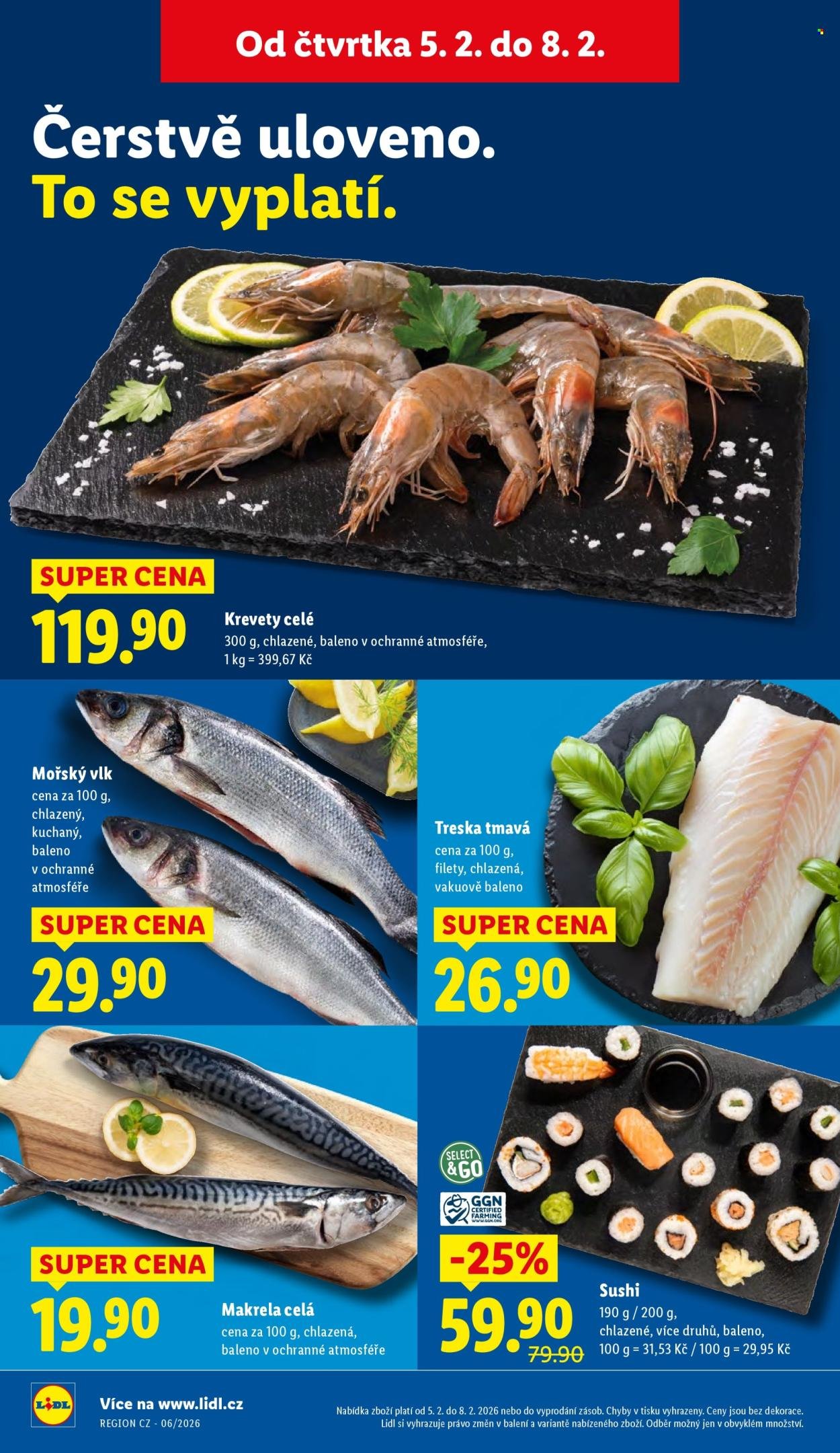 LIDL leták - Od čtvrtka 5.2.2026 (2026-02-05 - 2026-02-08)