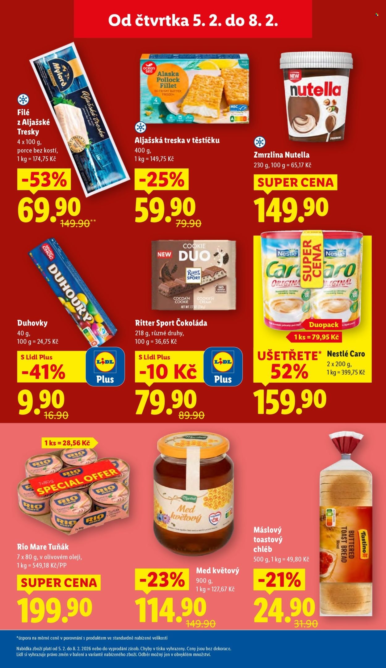LIDL leták - Od čtvrtka 5.2.2026 (2026-02-05 - 2026-02-08)