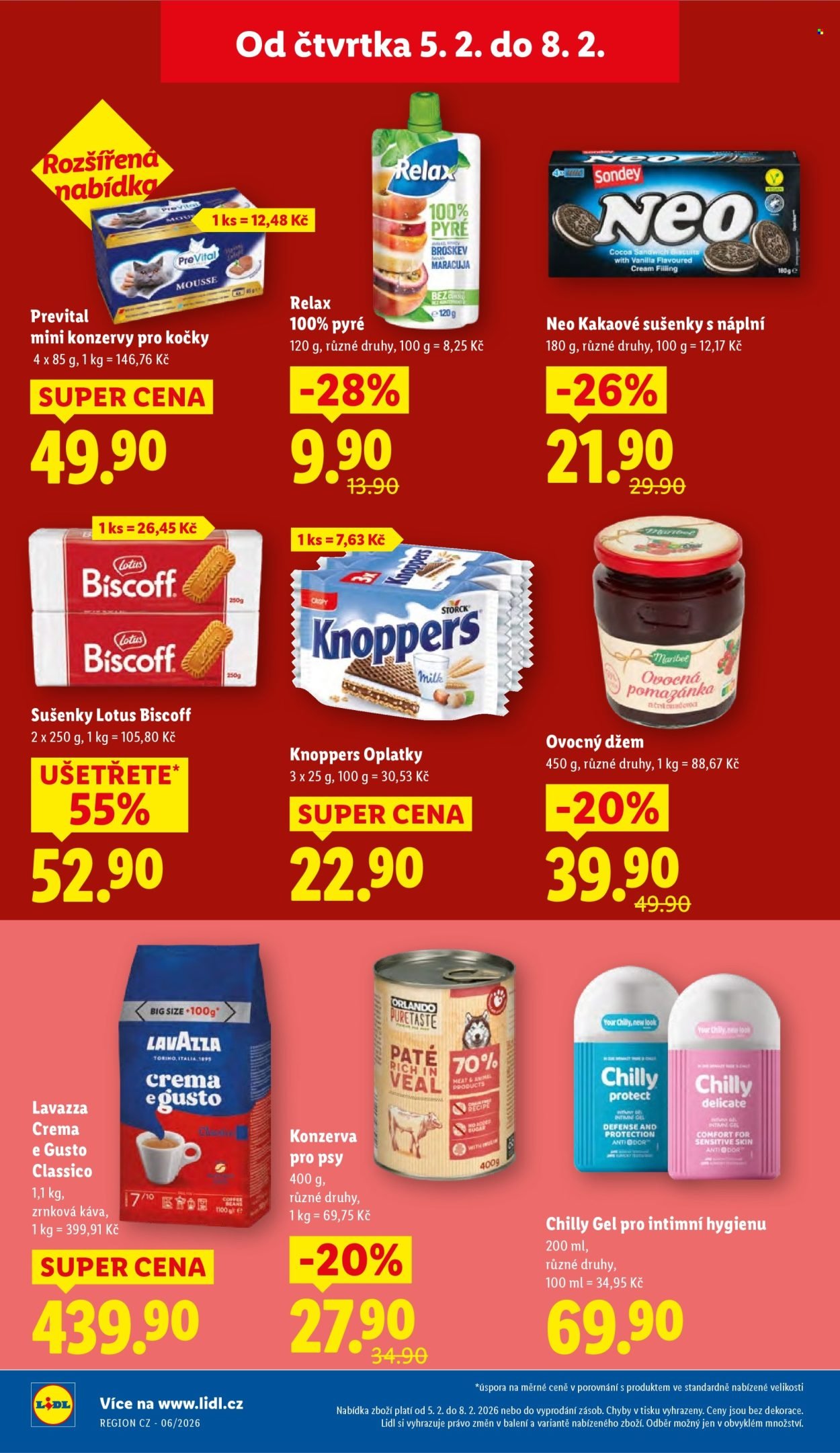 LIDL leták - Od čtvrtka 5.2.2026 (2026-02-05 - 2026-02-08)