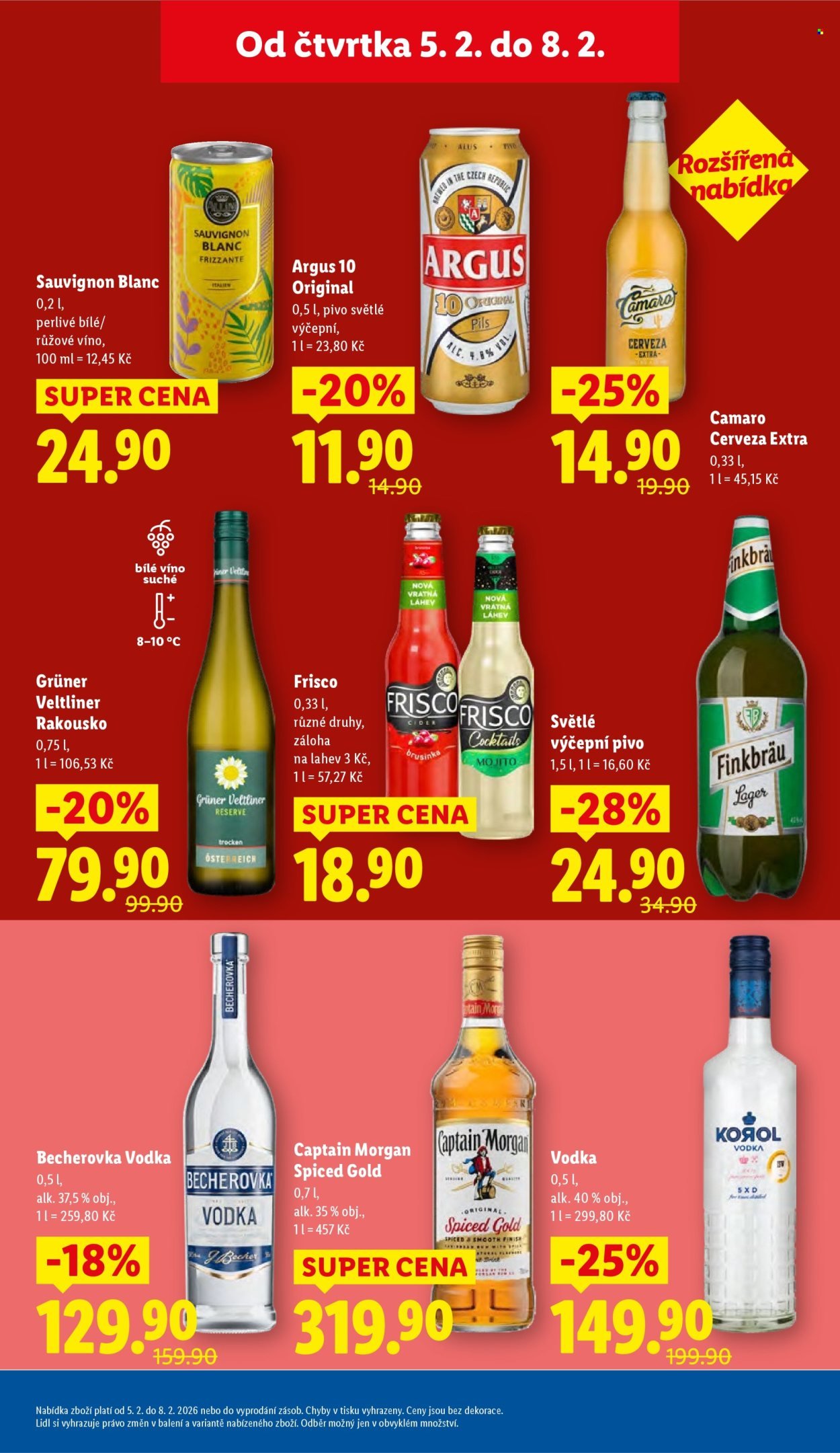 LIDL leták - Od čtvrtka 5.2.2026 (2026-02-05 - 2026-02-08)
