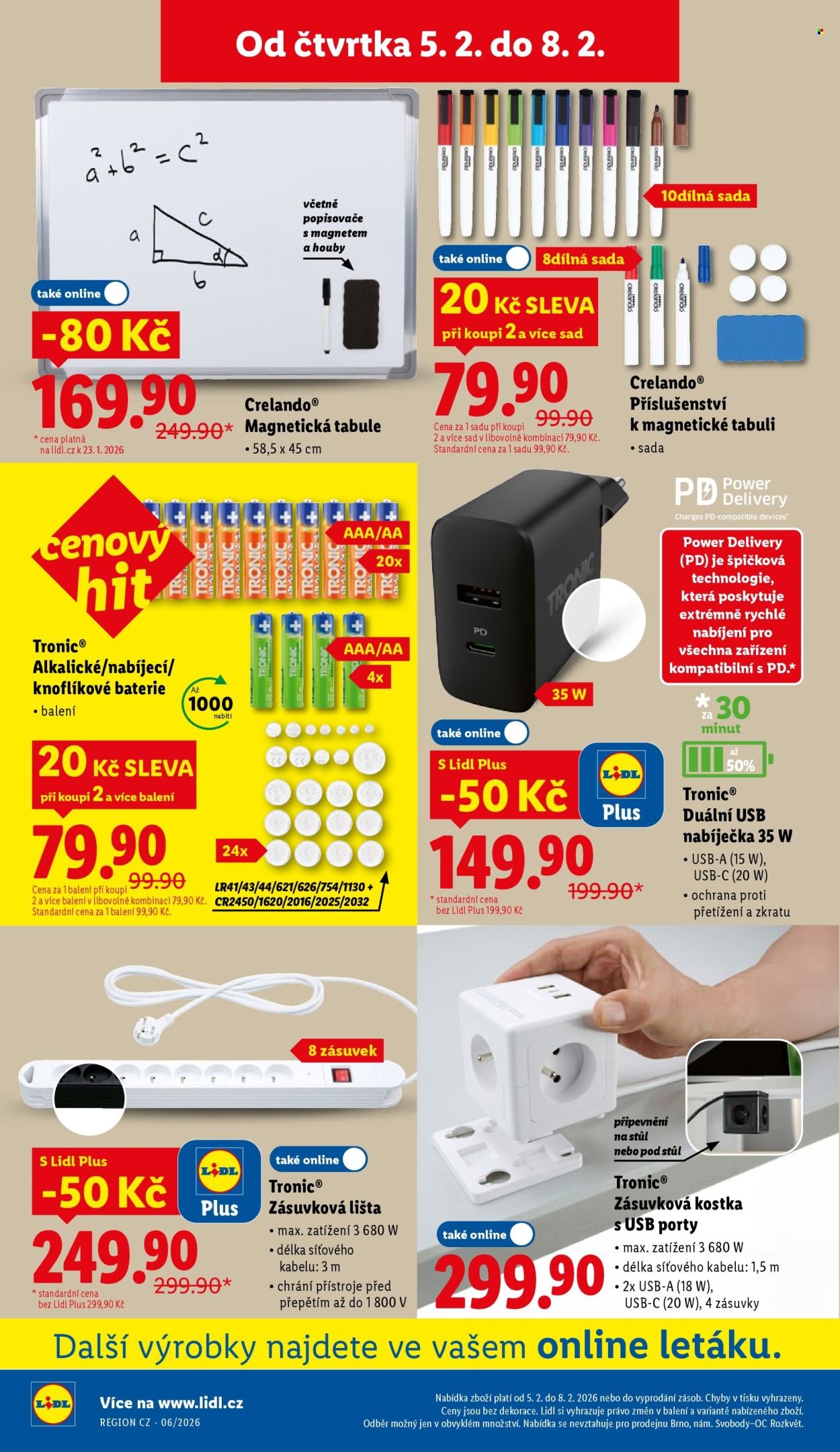 LIDL leták - Od čtvrtka 5.2.2026 (2026-02-05 - 2026-02-08)