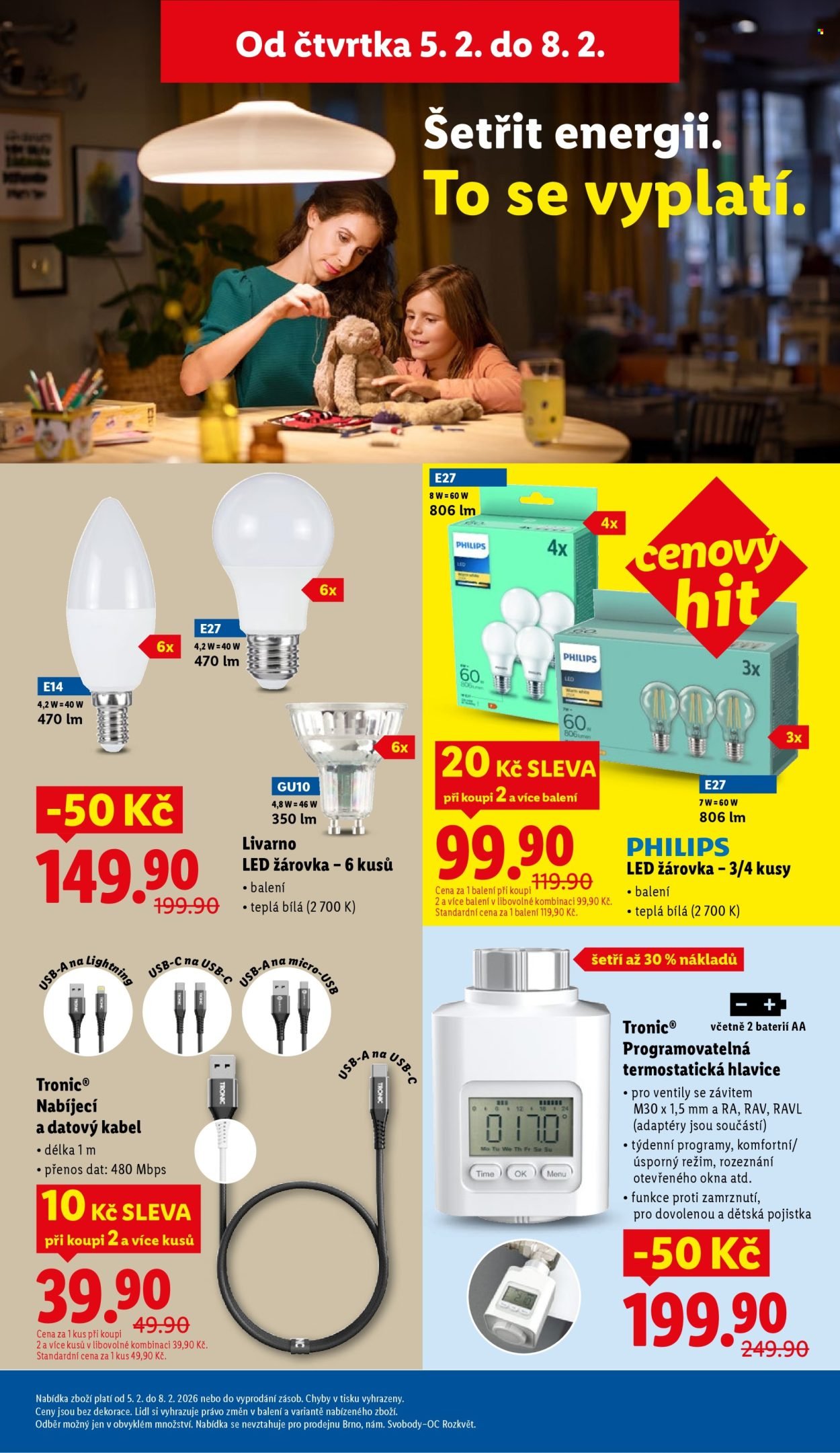 LIDL leták - Od čtvrtka 5.2.2026 (2026-02-05 - 2026-02-08)