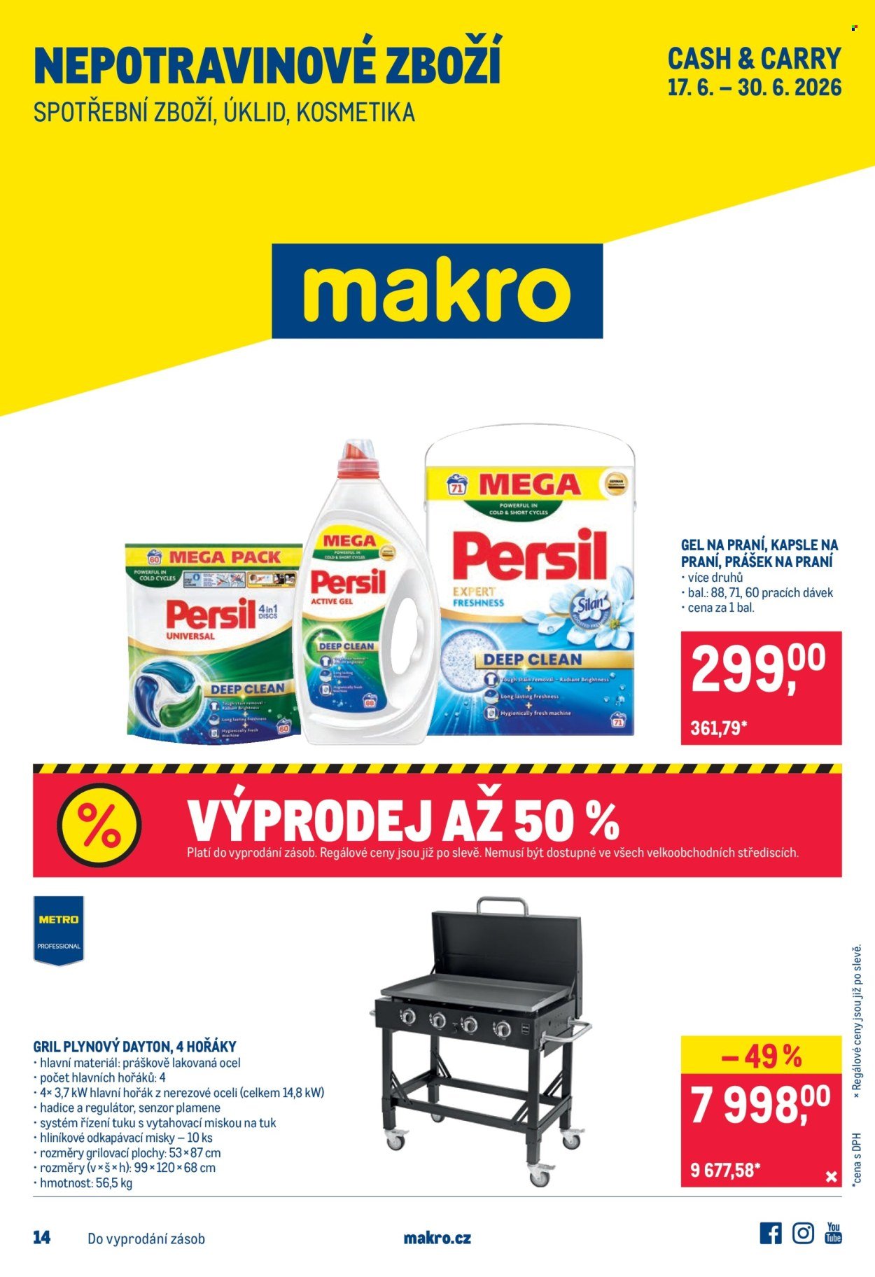 MAKRO leták - Nepotravinové zboží