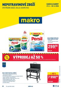 MAKRO leták - Nepotravinové zboží