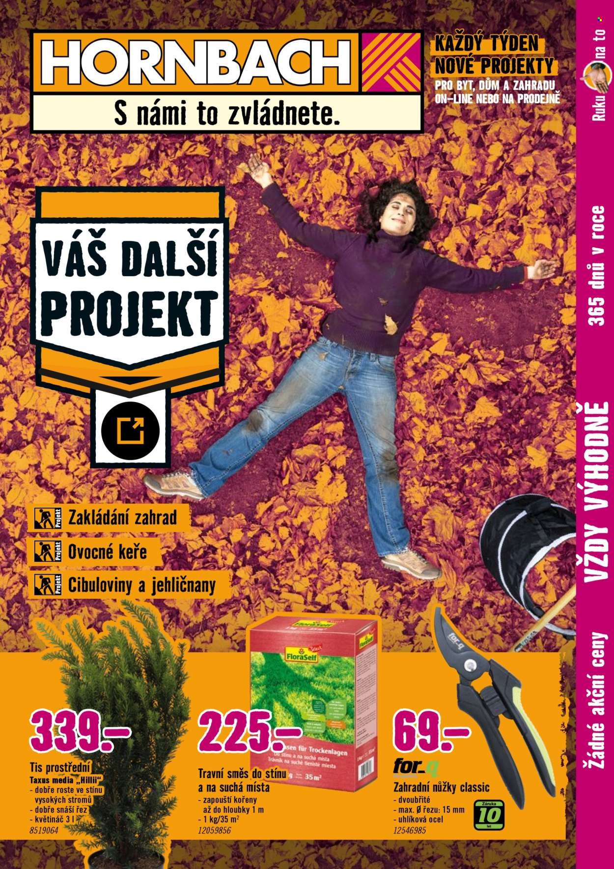 HORNBACH leták - Váš další projekt - Podzimní zahrada