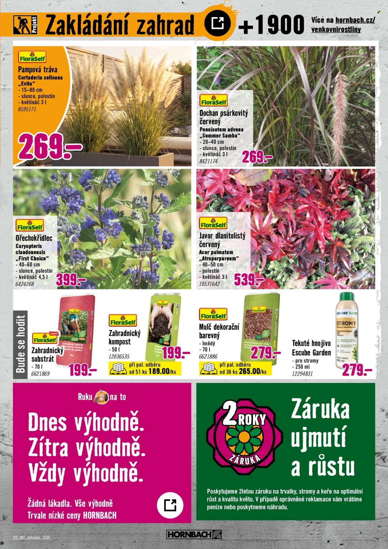 HORNBACH leták - Váš další projekt - Podzimní zahrada
