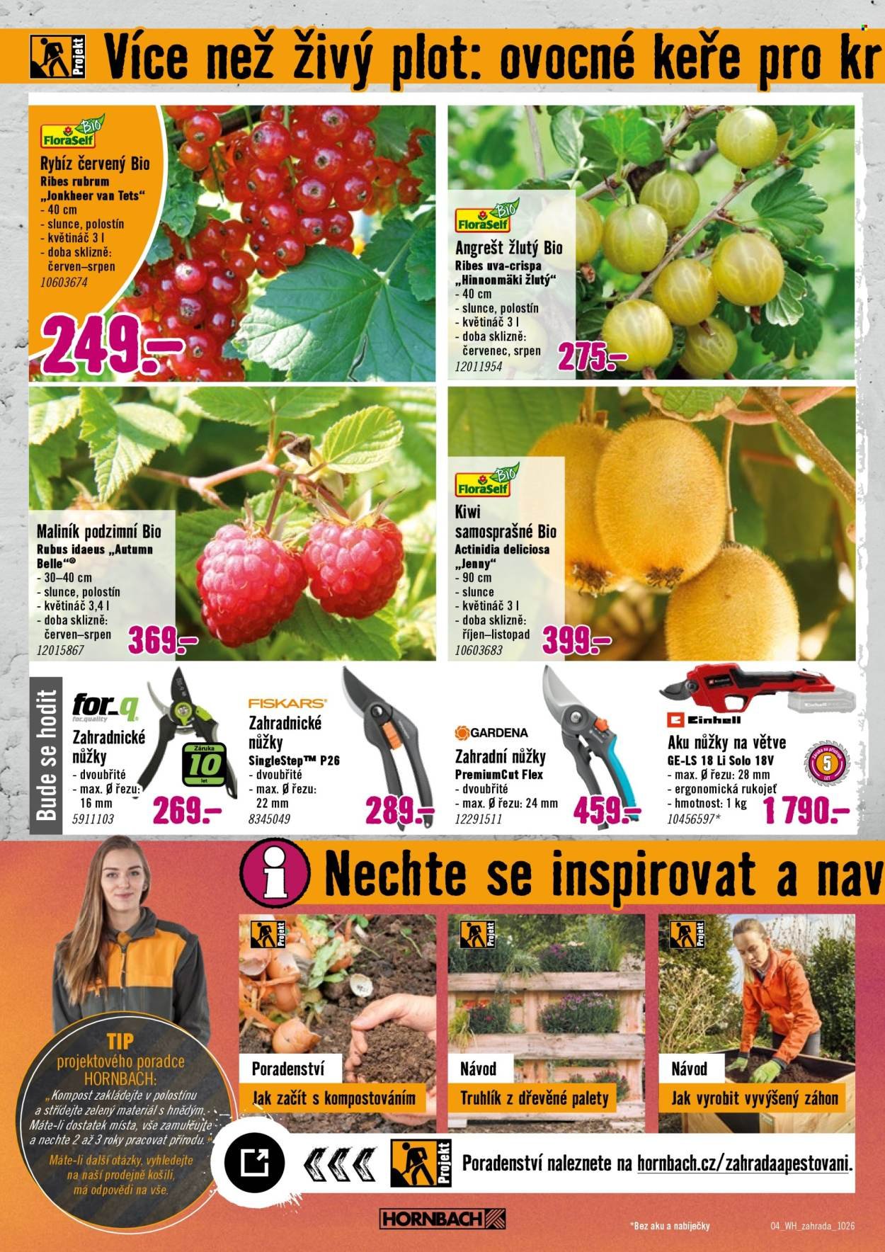 HORNBACH leták - Váš další projekt - Podzimní zahrada