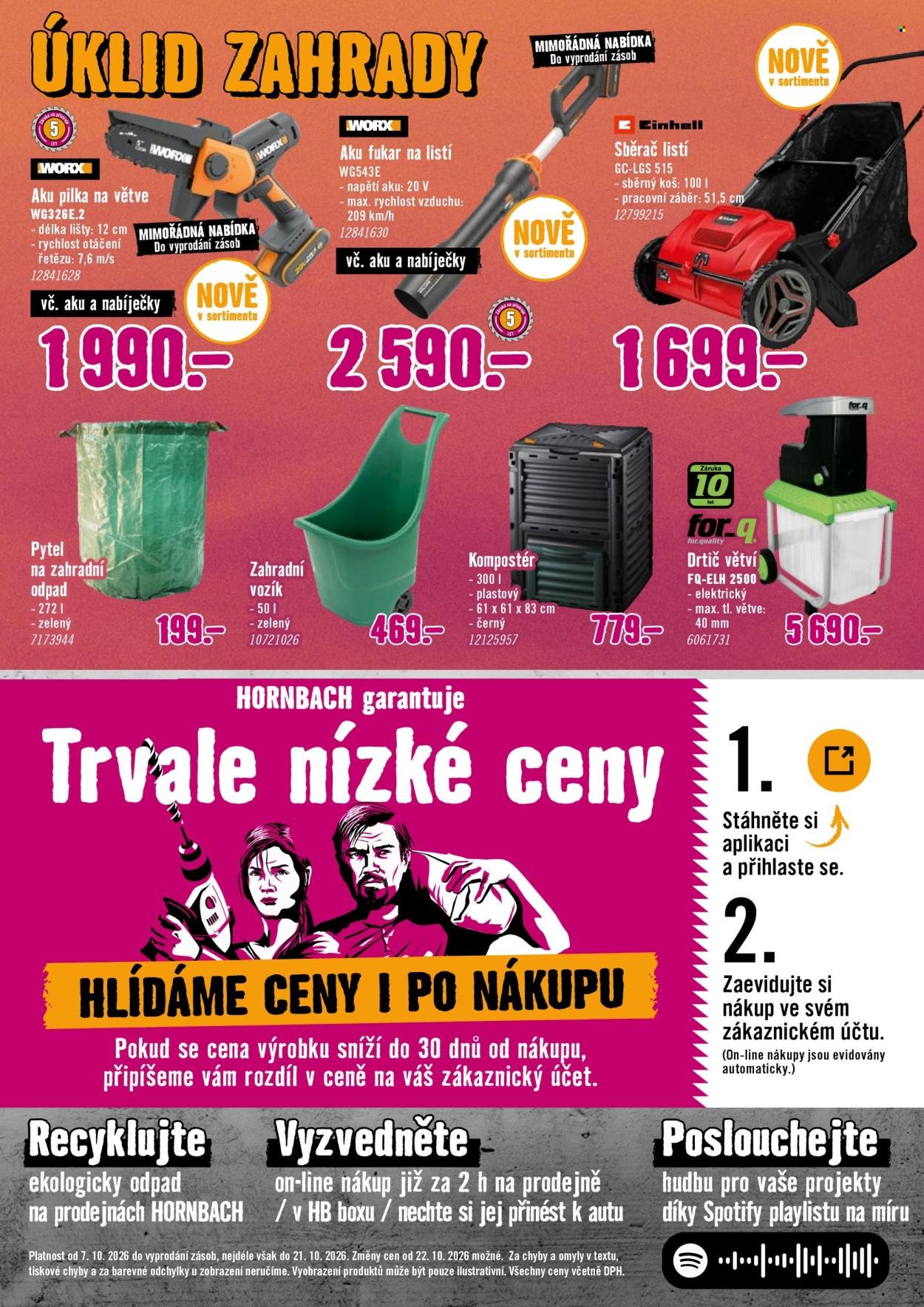 HORNBACH leták - Váš další projekt - Podzimní zahrada