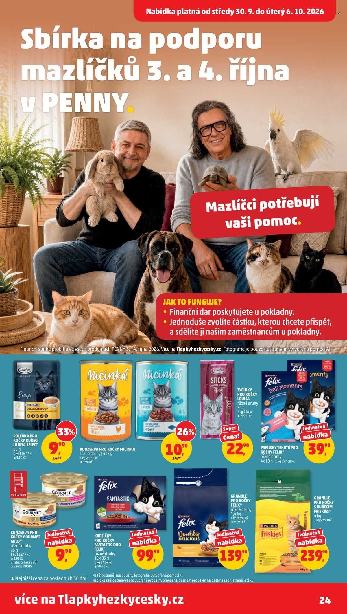 PENNY leták - Tlapky hezky česky