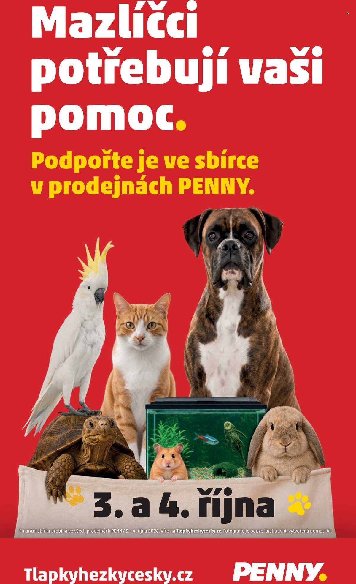 PENNY leták - Tlapky hezky česky