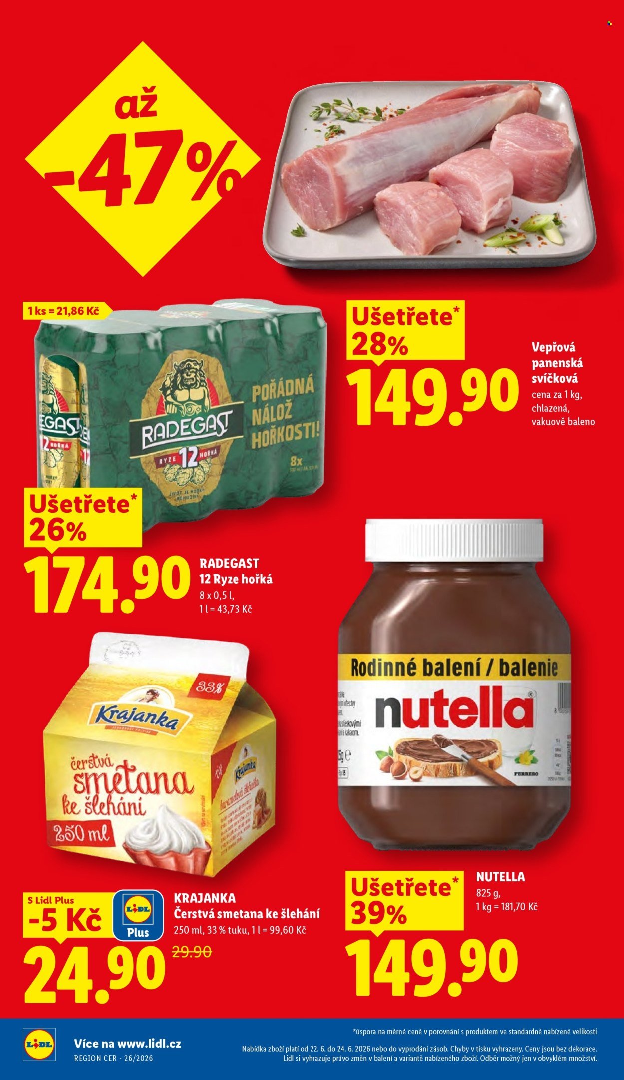 LIDL leták - Od pondělí 22.6.2026