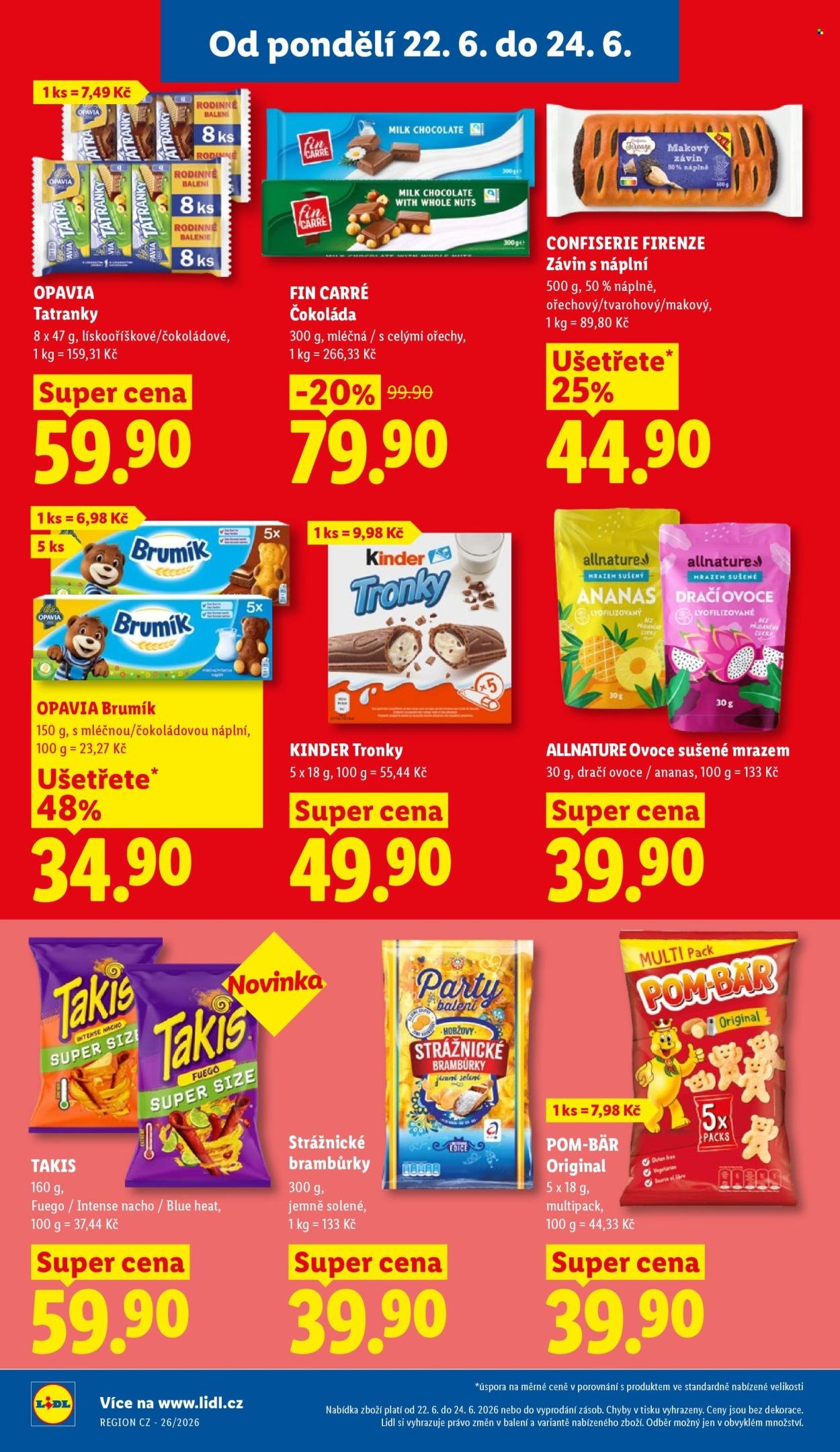 LIDL leták - Od pondělí 22.6.2026
